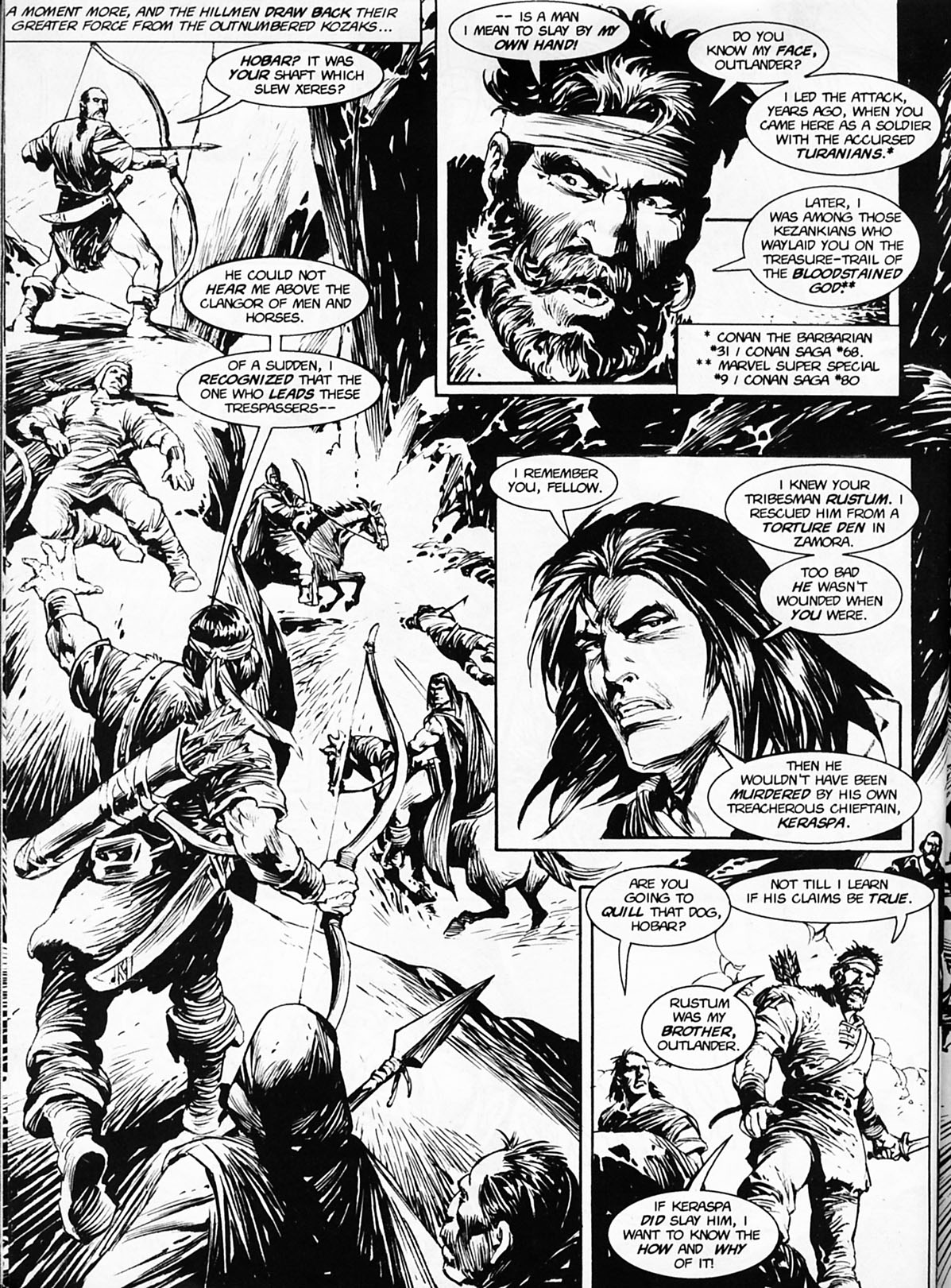 Read online The Savage Sword Of Conan comic -  Issue #220 - 41
