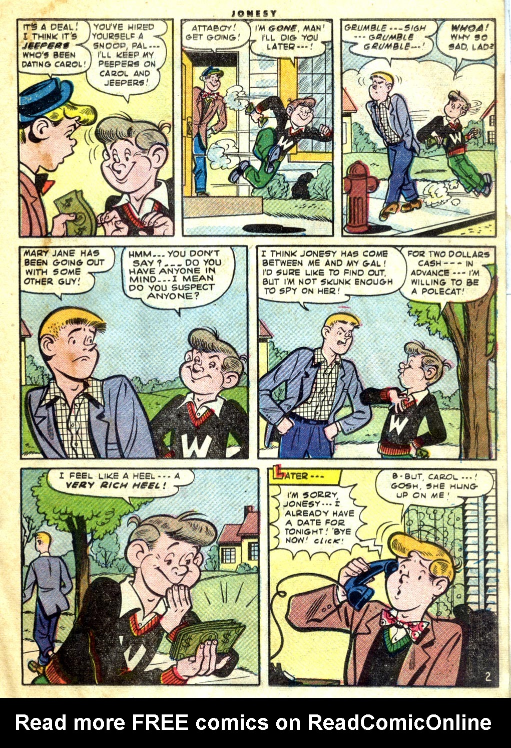 Read online Jonesy (1953) comic -  Issue #6 - 15