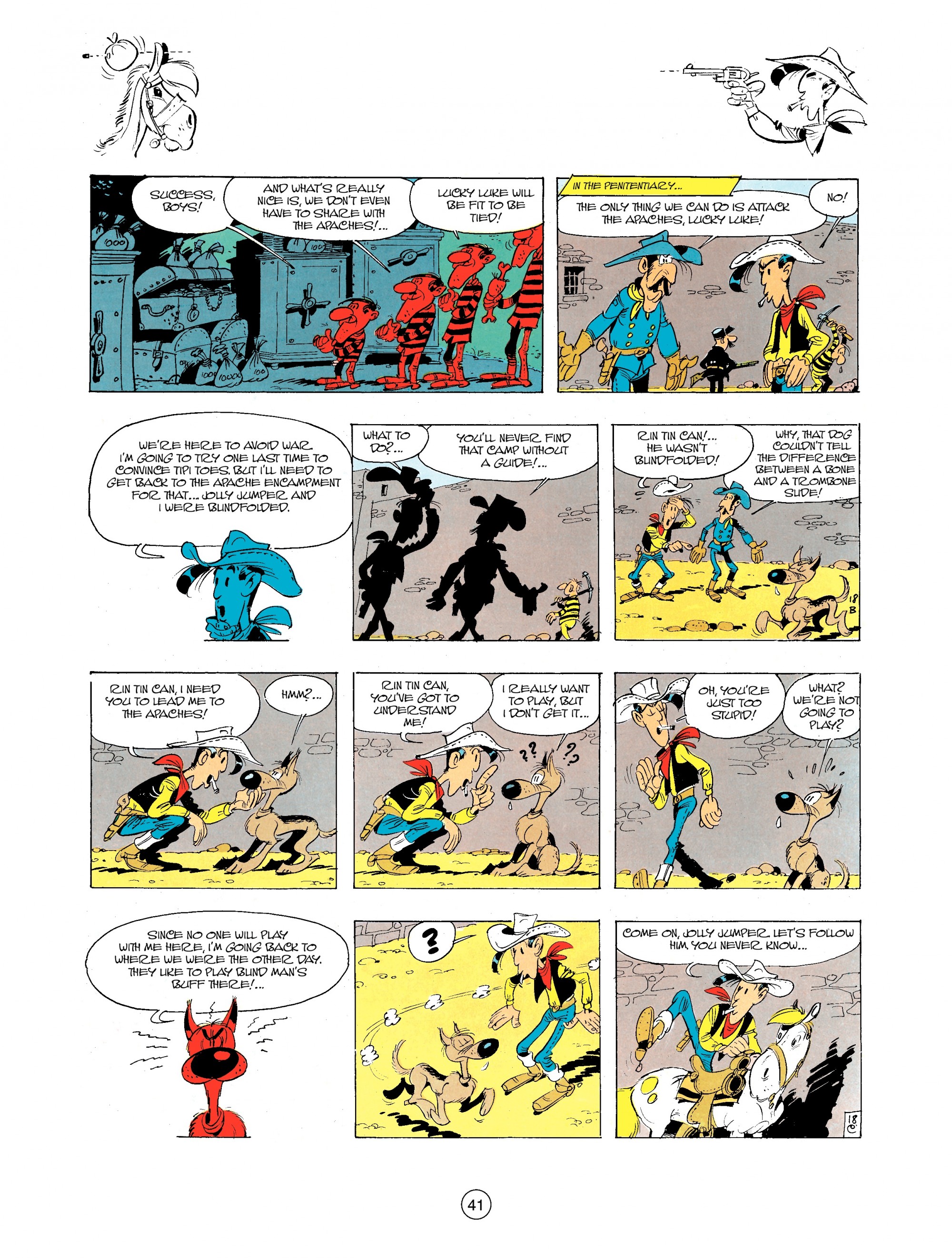 Read online A Lucky Luke Adventure comic -  Issue #34 - 41