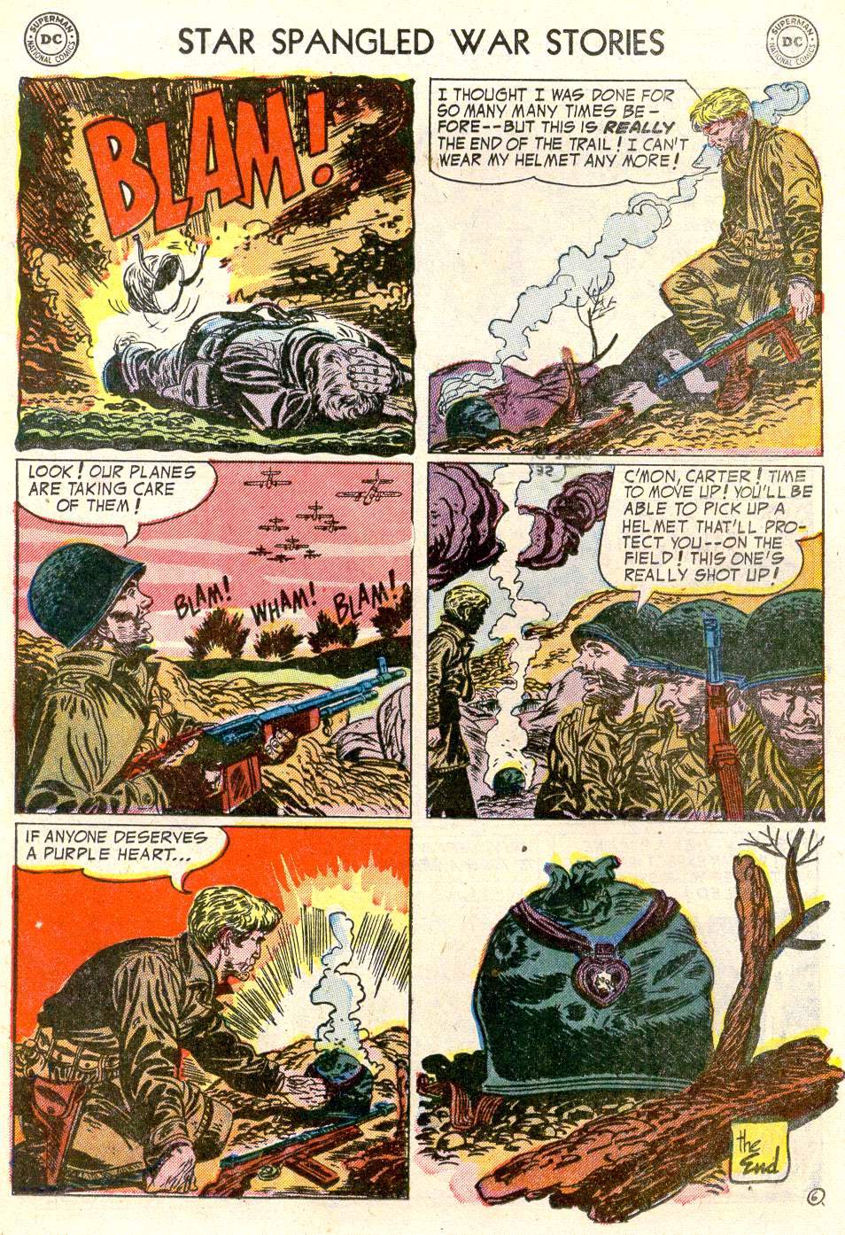 Read online Star Spangled War Stories (1952) comic -  Issue #15 - 16