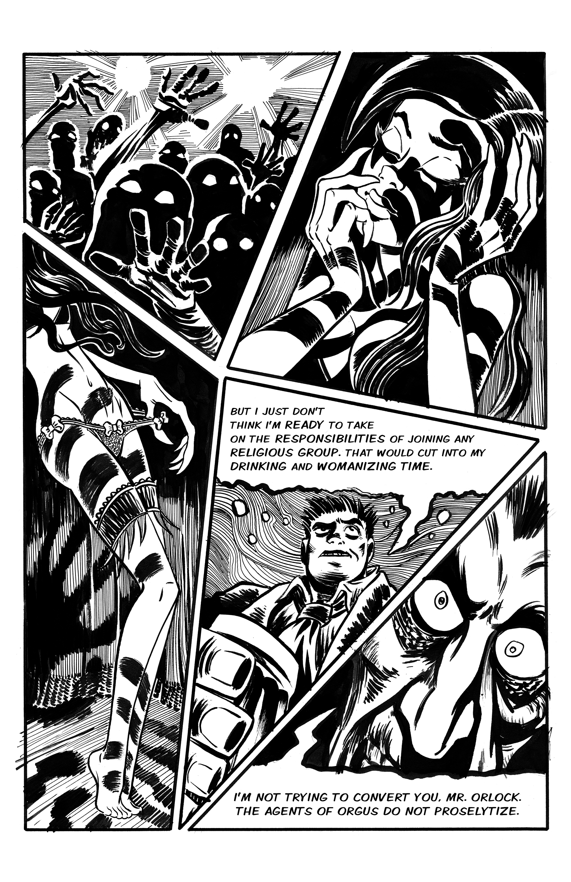 Read online Wulf and Batsy: Magnum Orgus comic -  Issue #4 - 38
