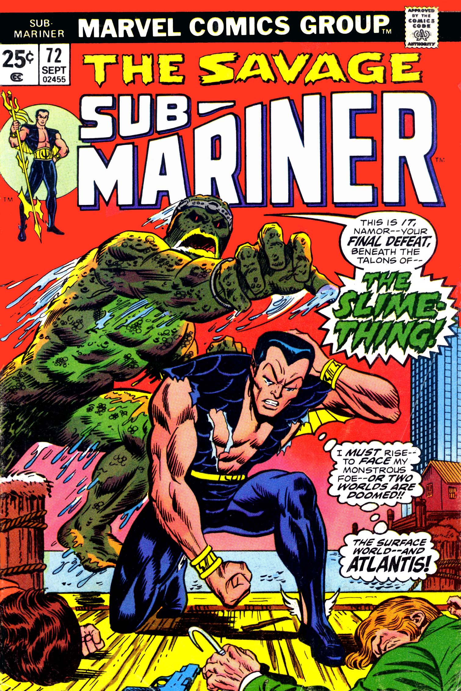 Read online The Sub-Mariner comic -  Issue #72 - 1