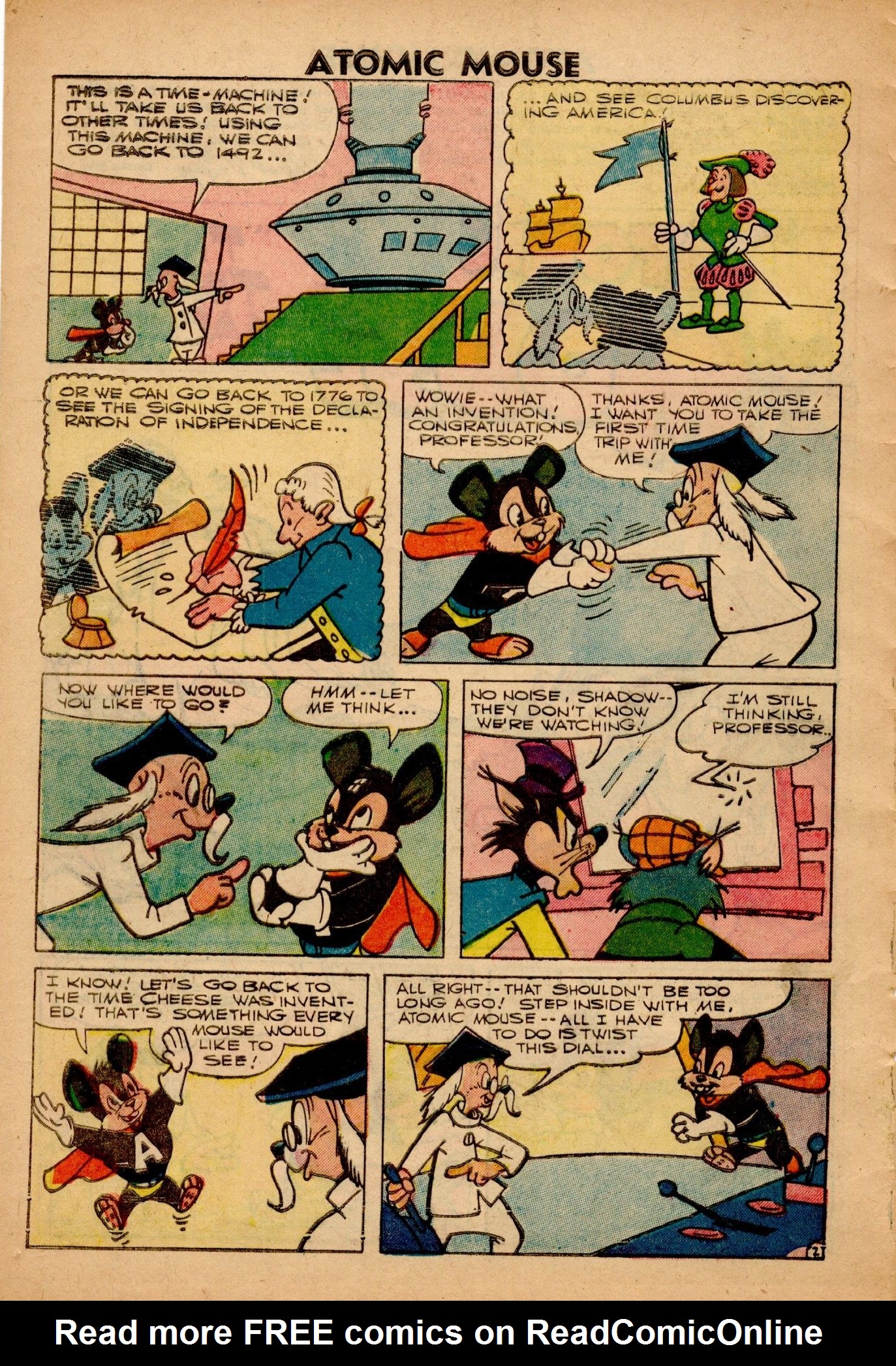 Read online Atomic Mouse comic -  Issue #20 - 4