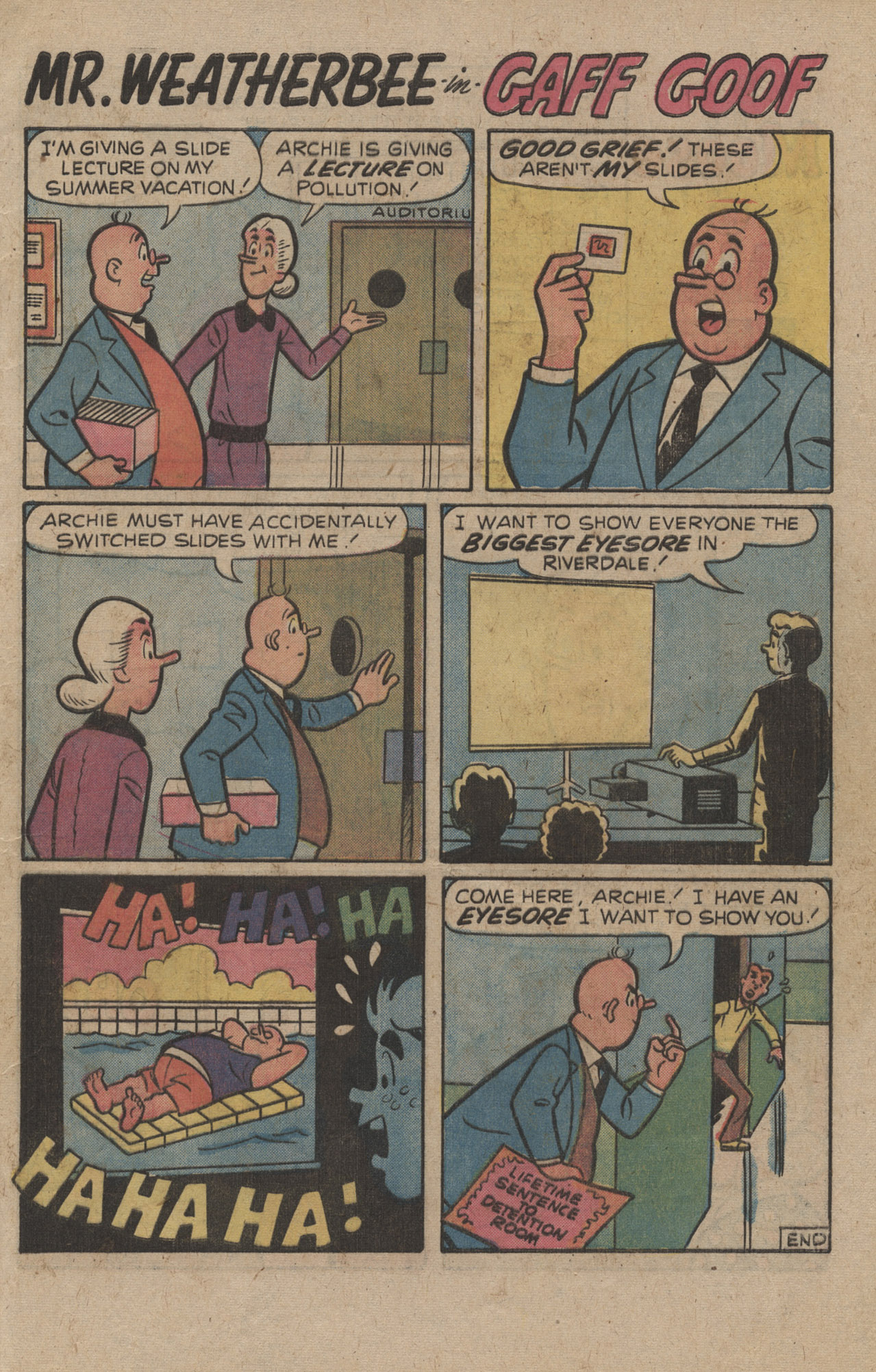 Read online Archie's Joke Book Magazine comic -  Issue #229 - 5