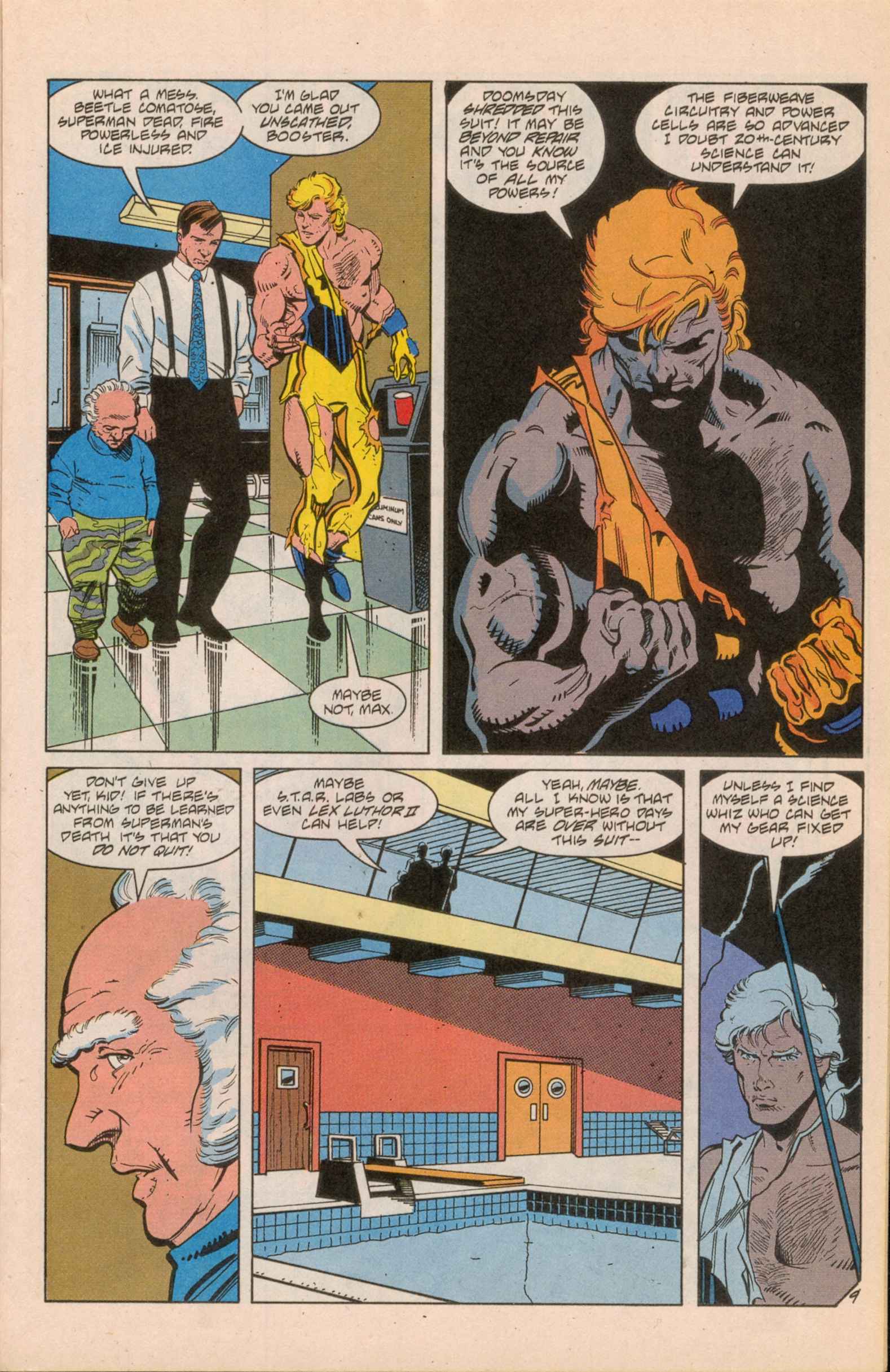 Read online Justice League America comic -  Issue #70 - 11