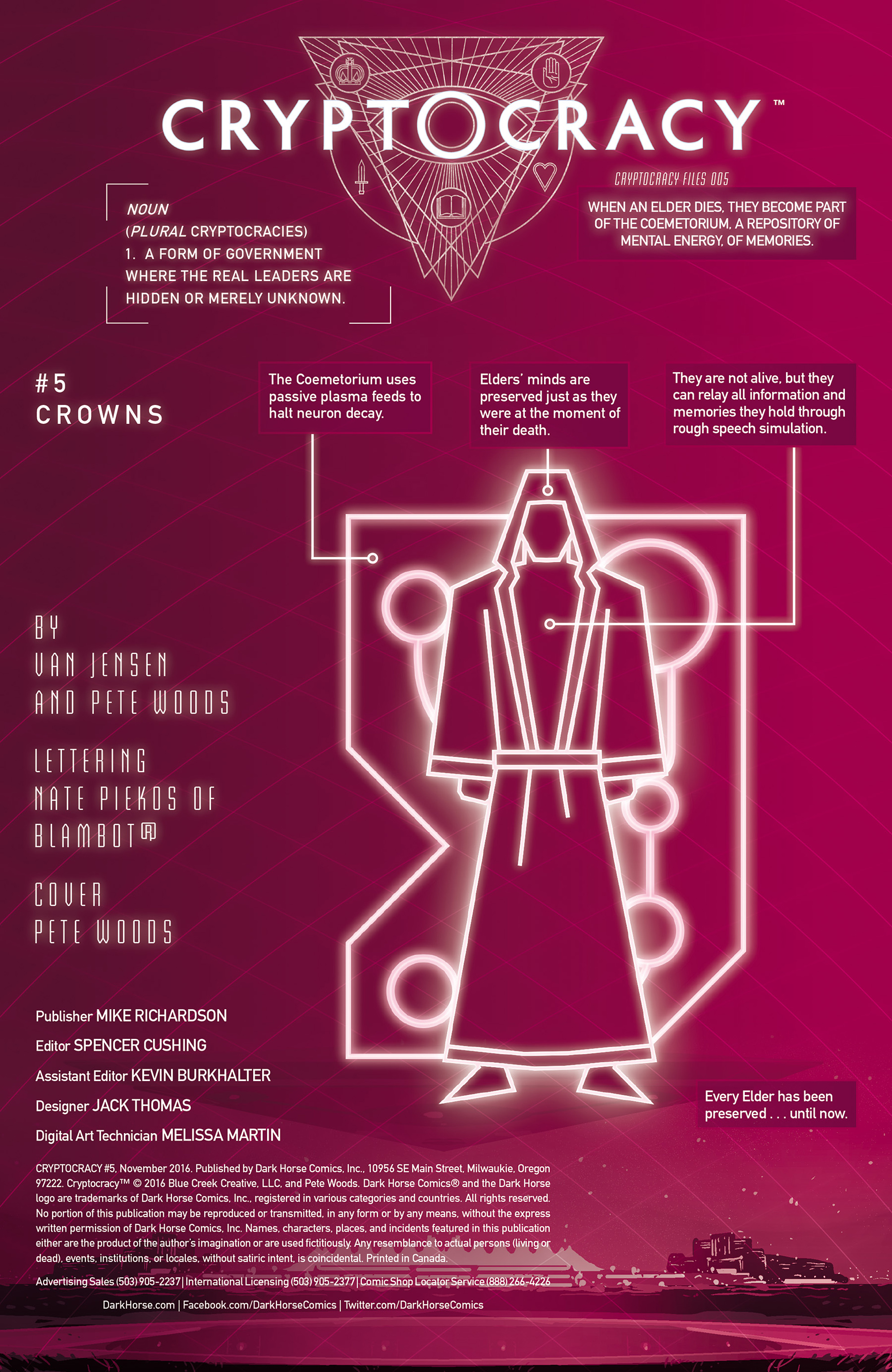 Read online Cryptocracy comic -  Issue #5 - 2