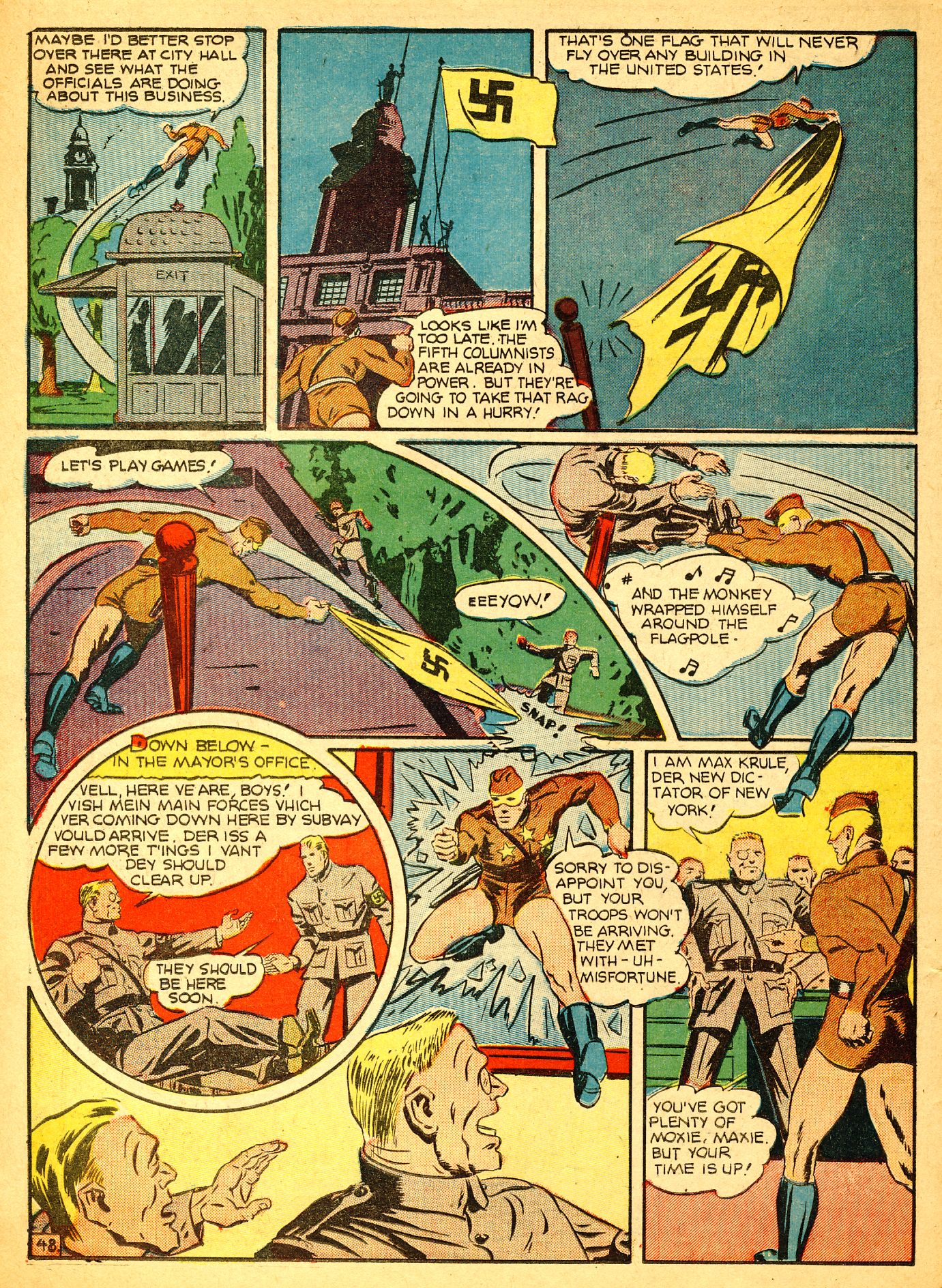 Read online Our Flag Comics comic -  Issue #2 - 49