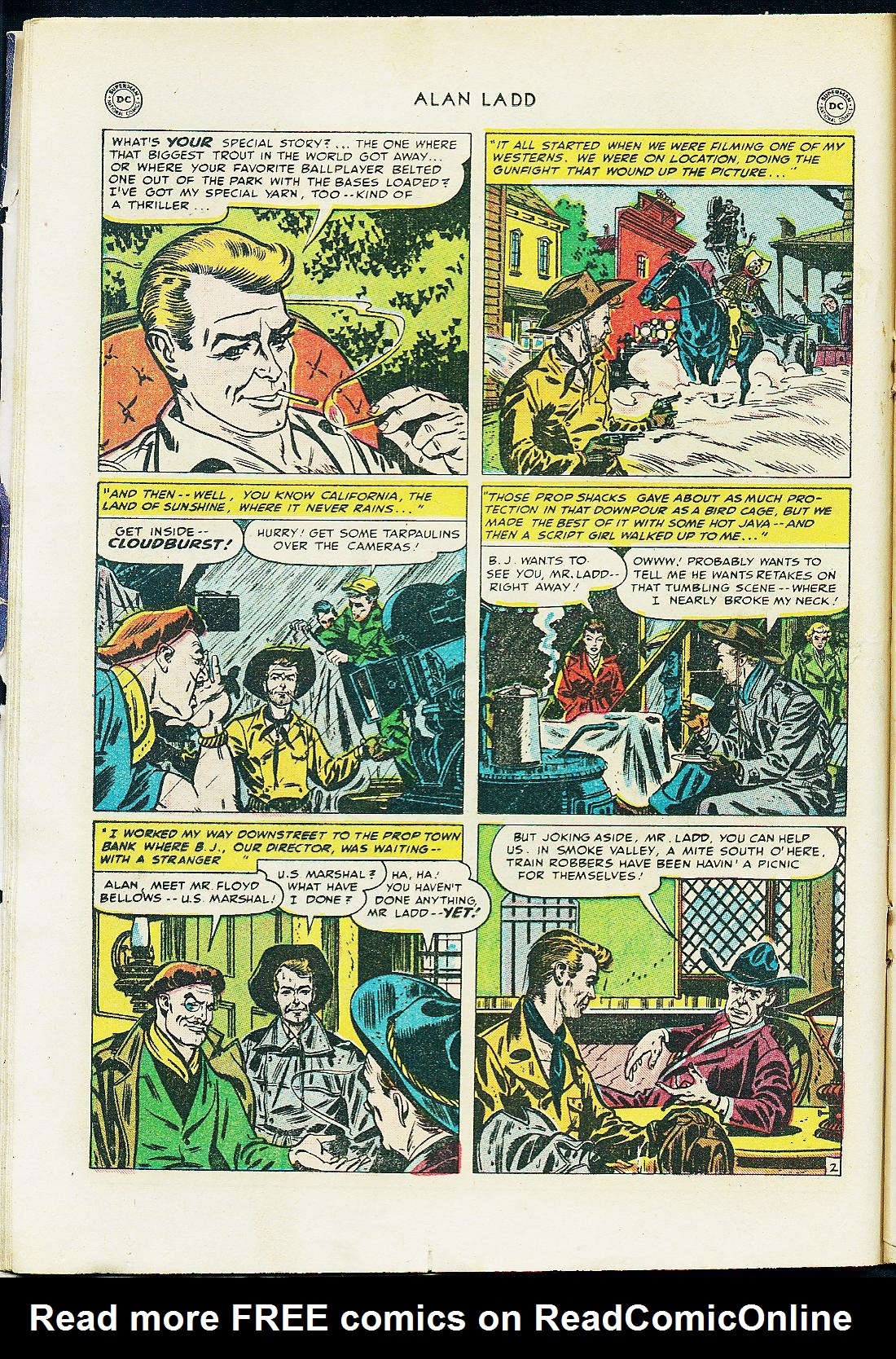 Read online Adventures of Alan Ladd comic -  Issue #1 - 18