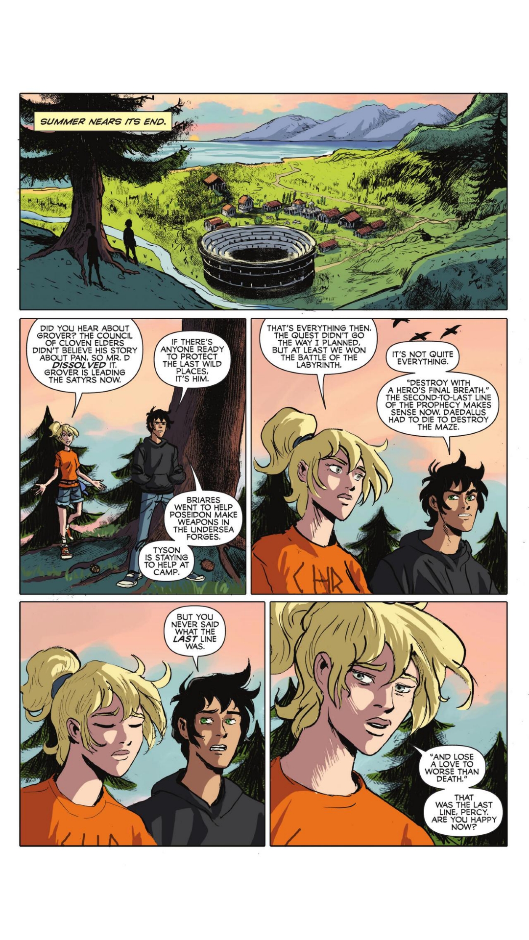 Read online Percy Jackson and the Olympians comic -  Issue # TPB 4 - 125