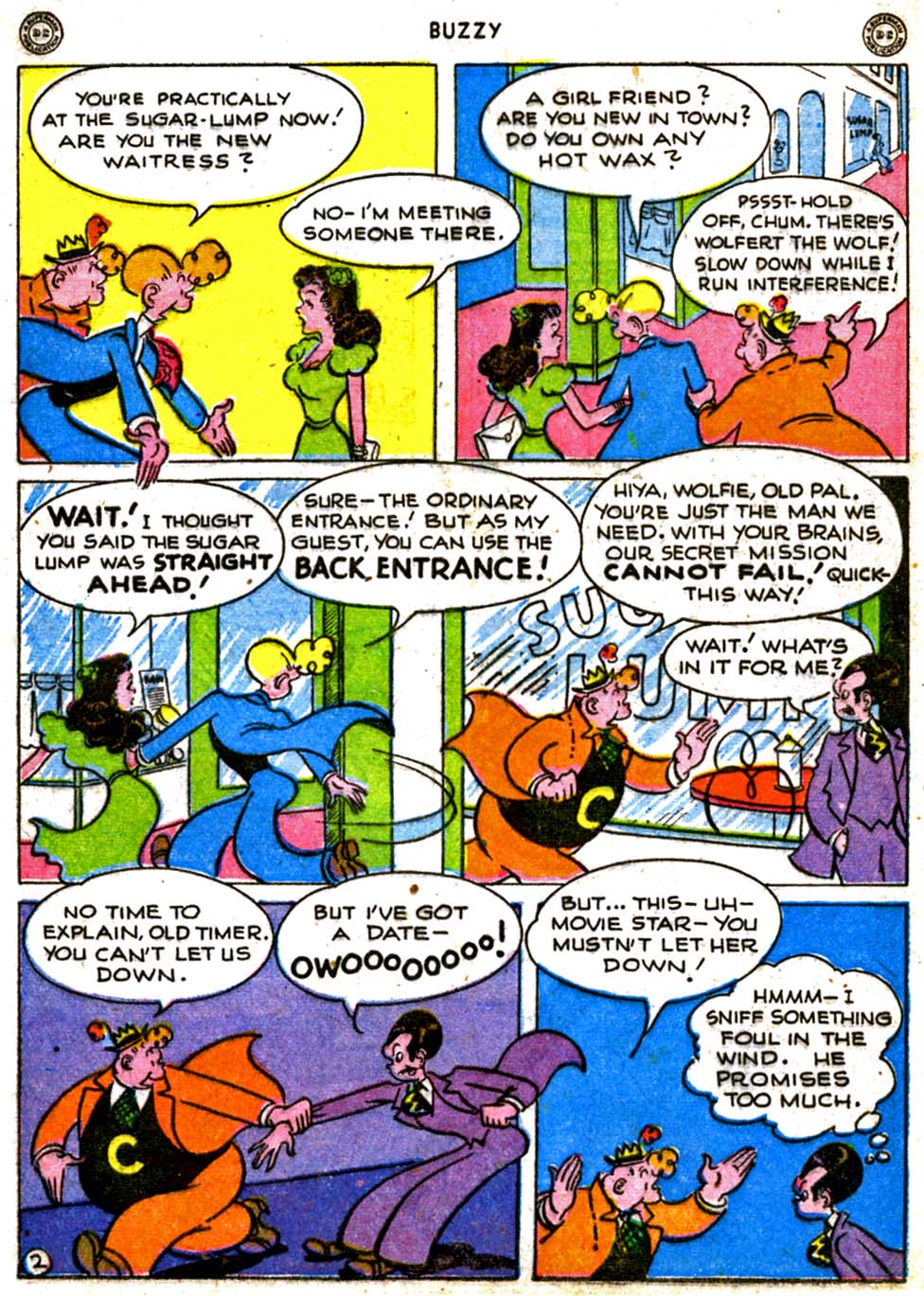 Read online Buzzy comic -  Issue #11 - 13
