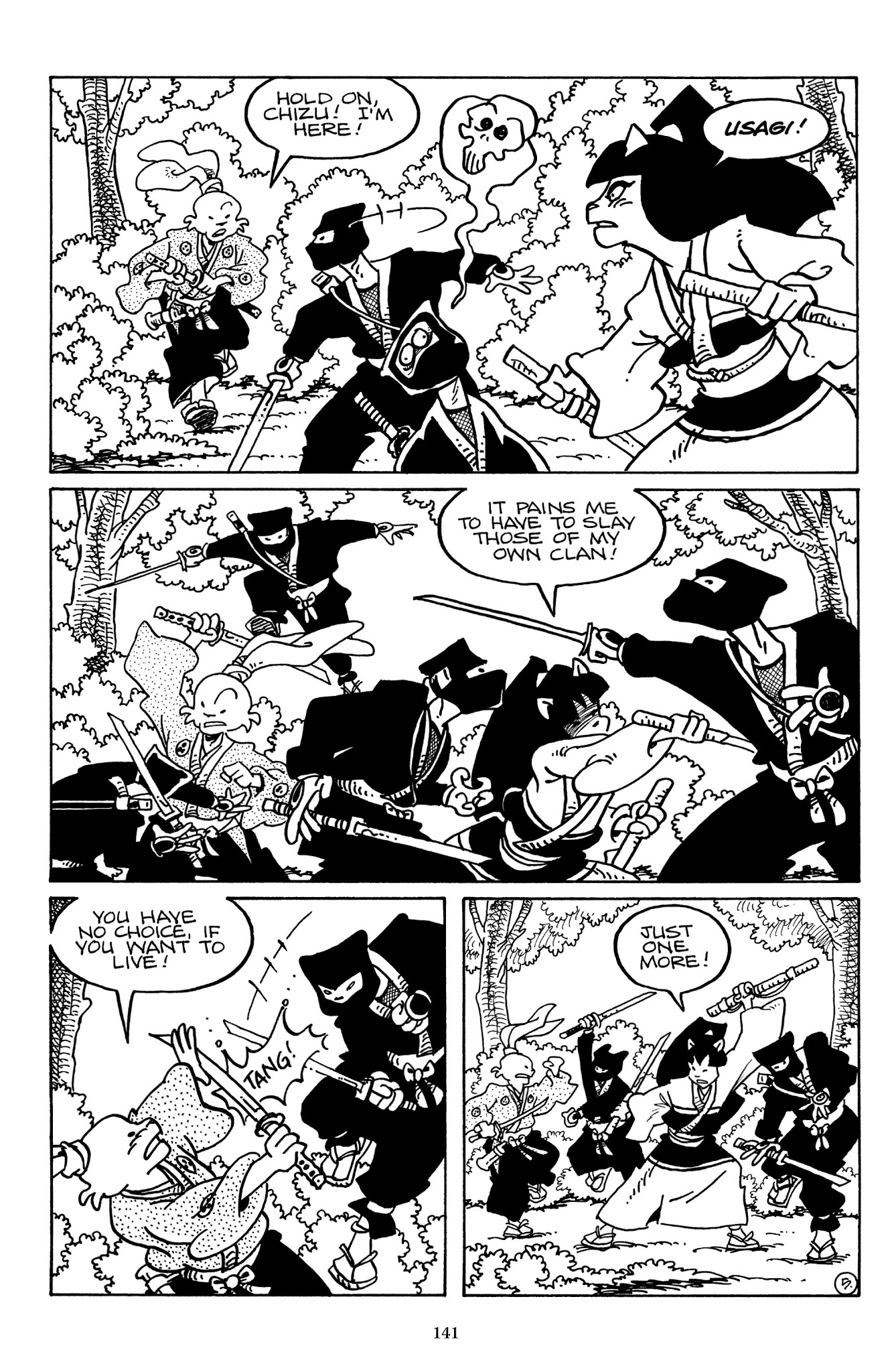 Read online The Usagi Yojimbo Saga comic -  Issue # TPB 6 - 140