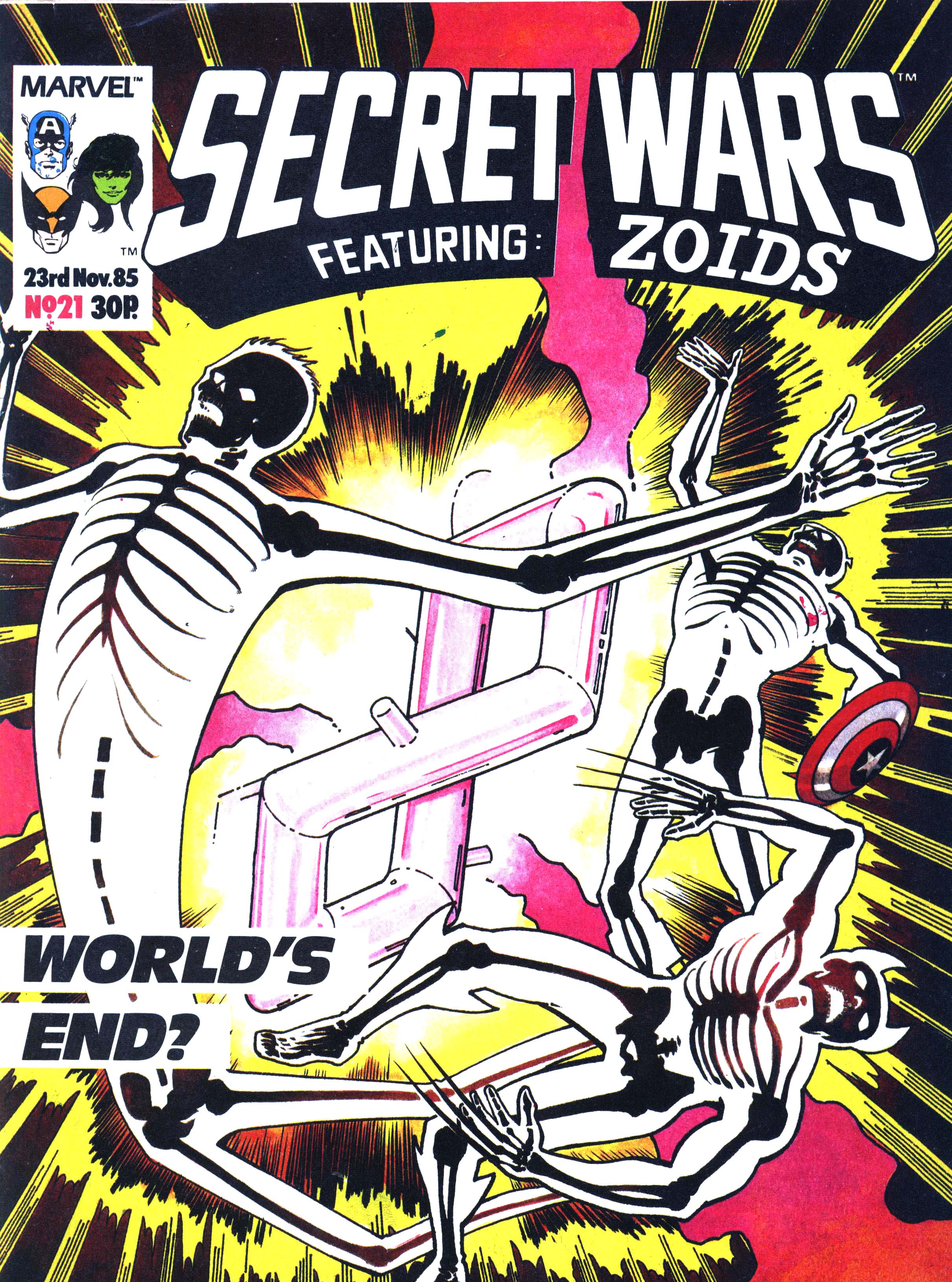 Read online Secret Wars (1985) comic -  Issue #21 - 1