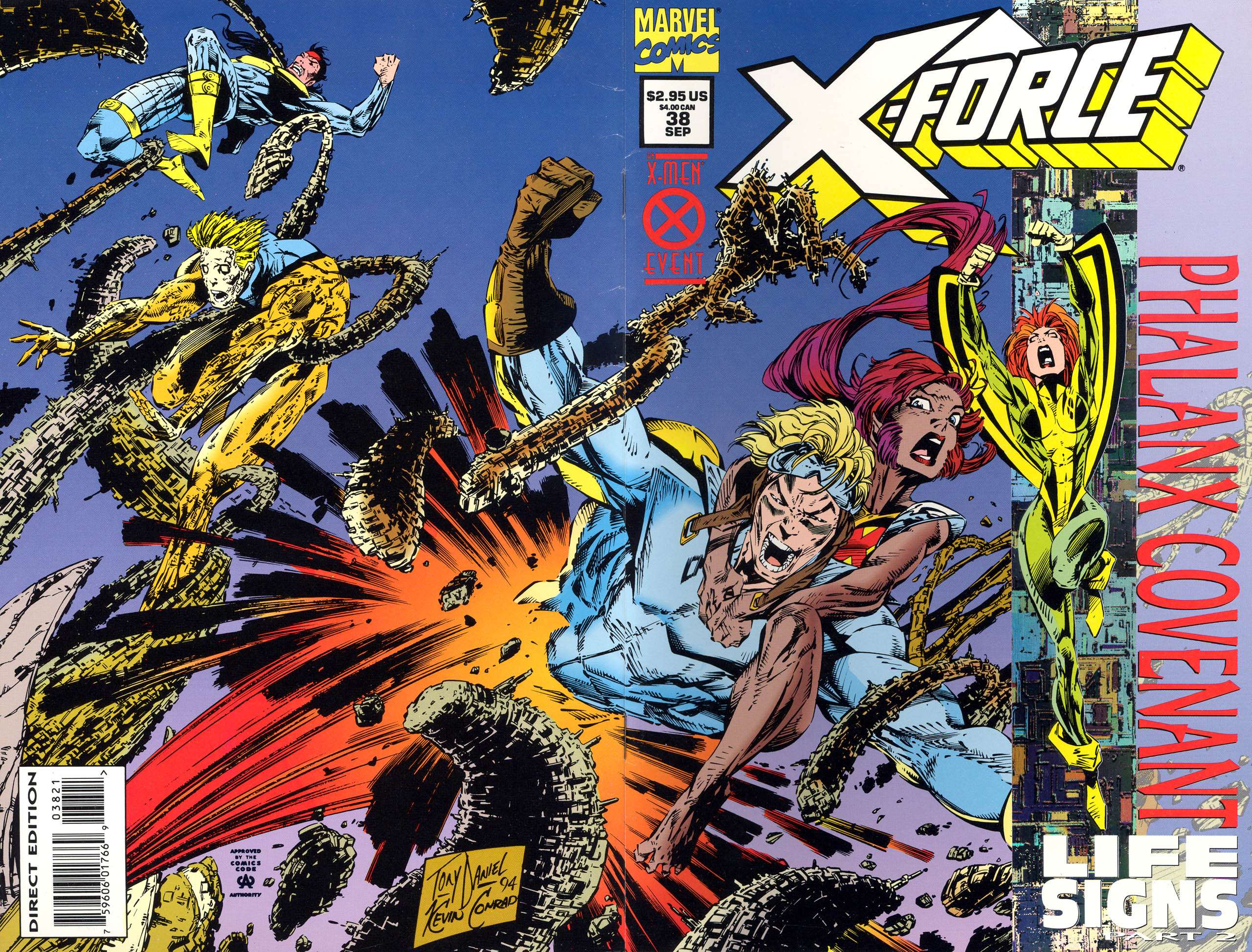 Read online X-Force (1991) comic -  Issue #38 - 1
