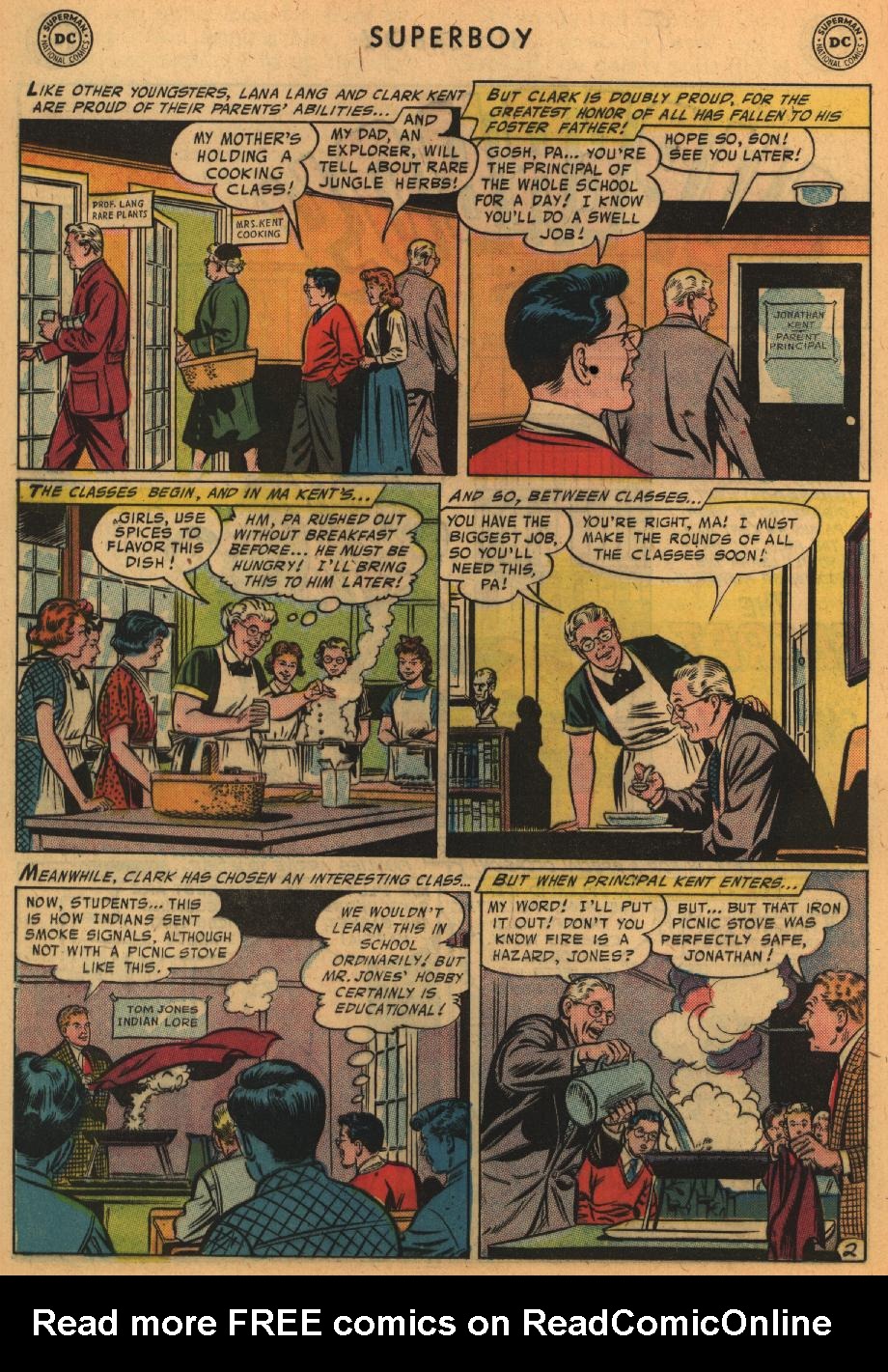 Read online Superboy (1949) comic -  Issue #55 - 21
