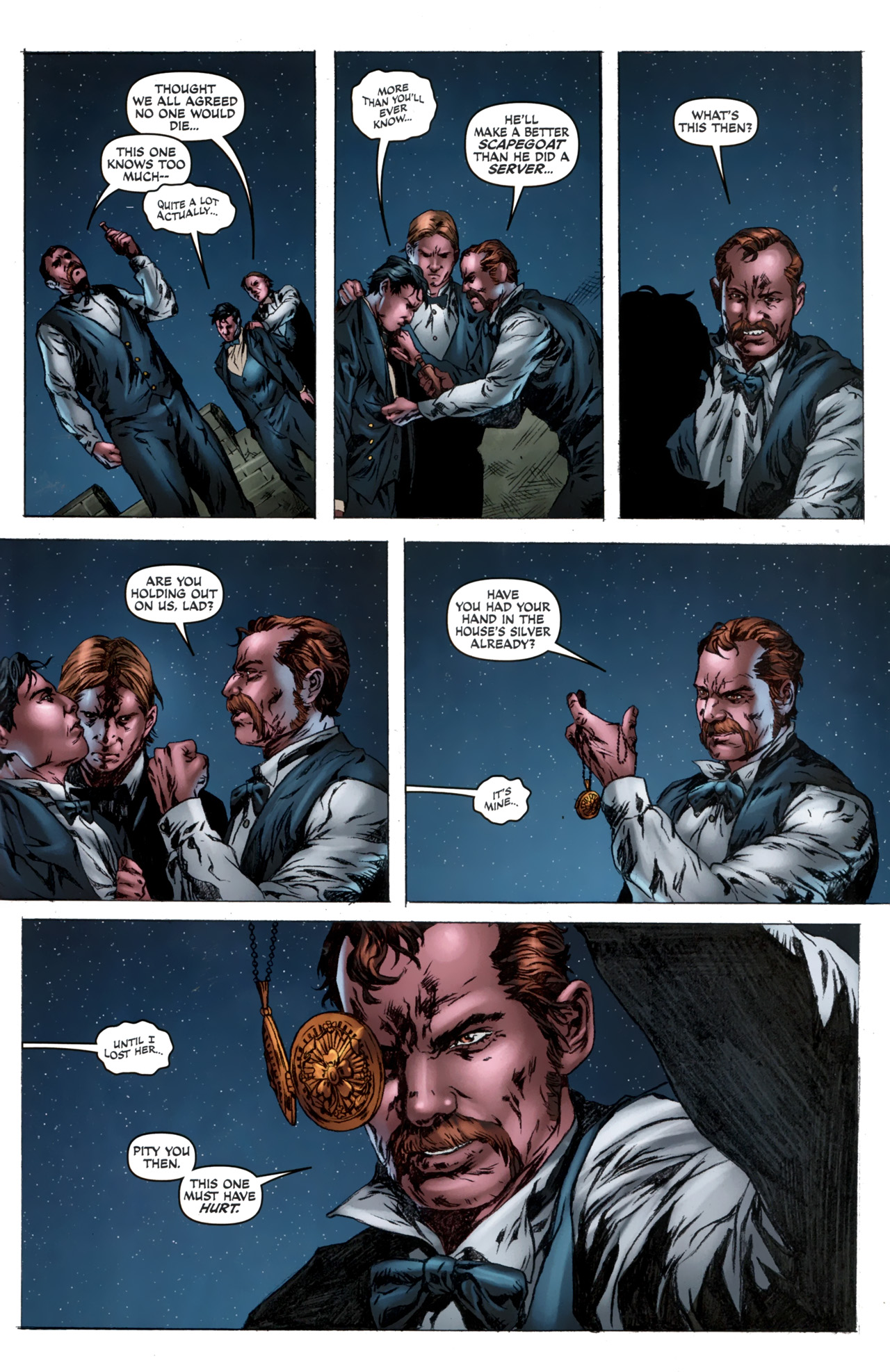 Read online Sherlock Holmes: Year One comic -  Issue #1 - 18