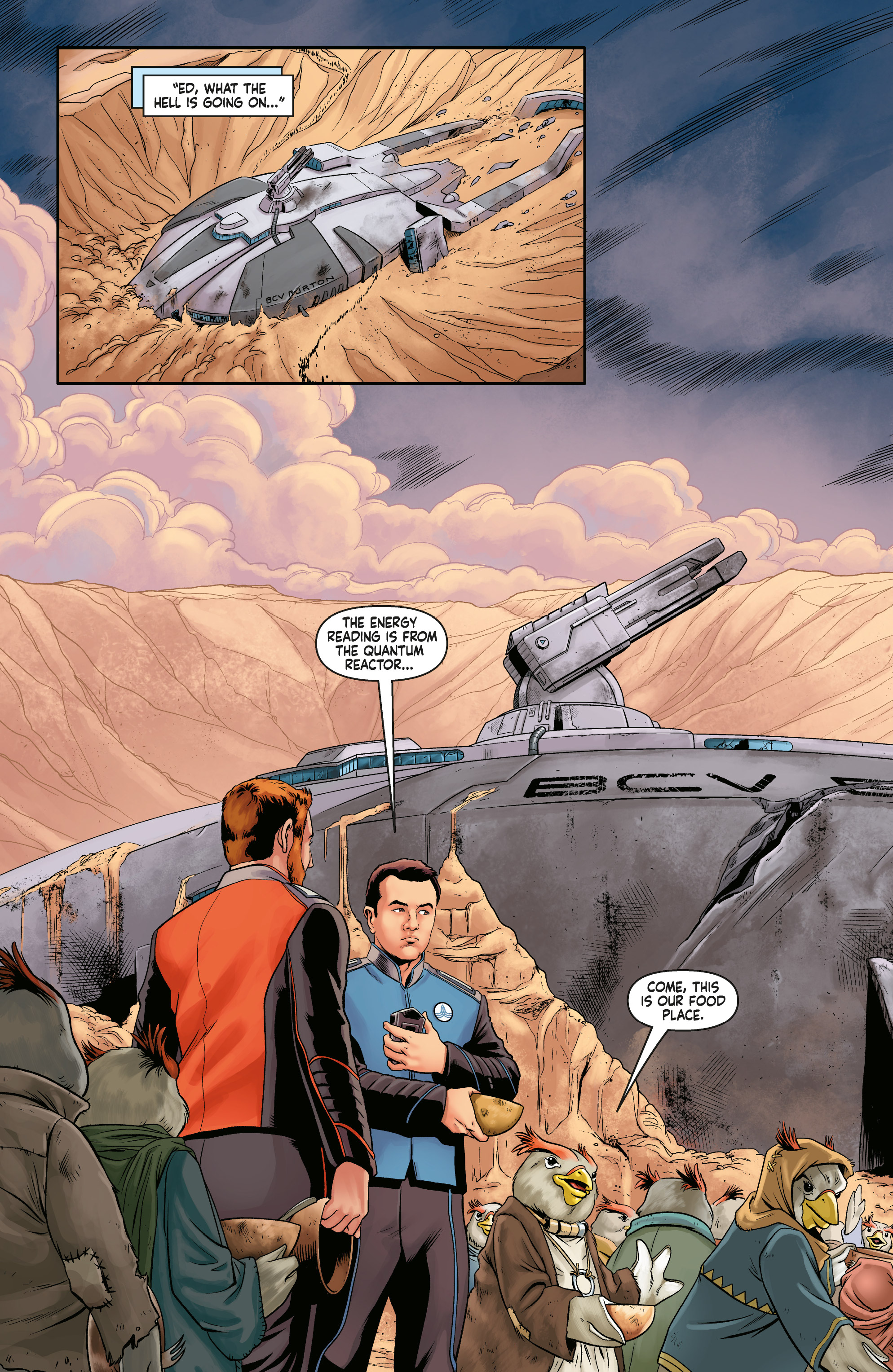 Read online The Orville comic -  Issue #2 - 3