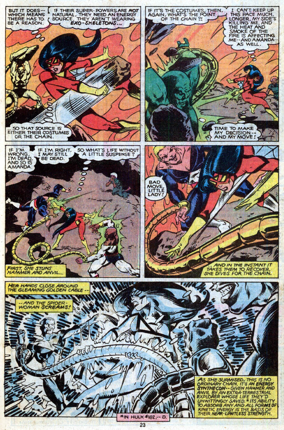 Read online Spider-Woman (1978) comic -  Issue #34 - 19