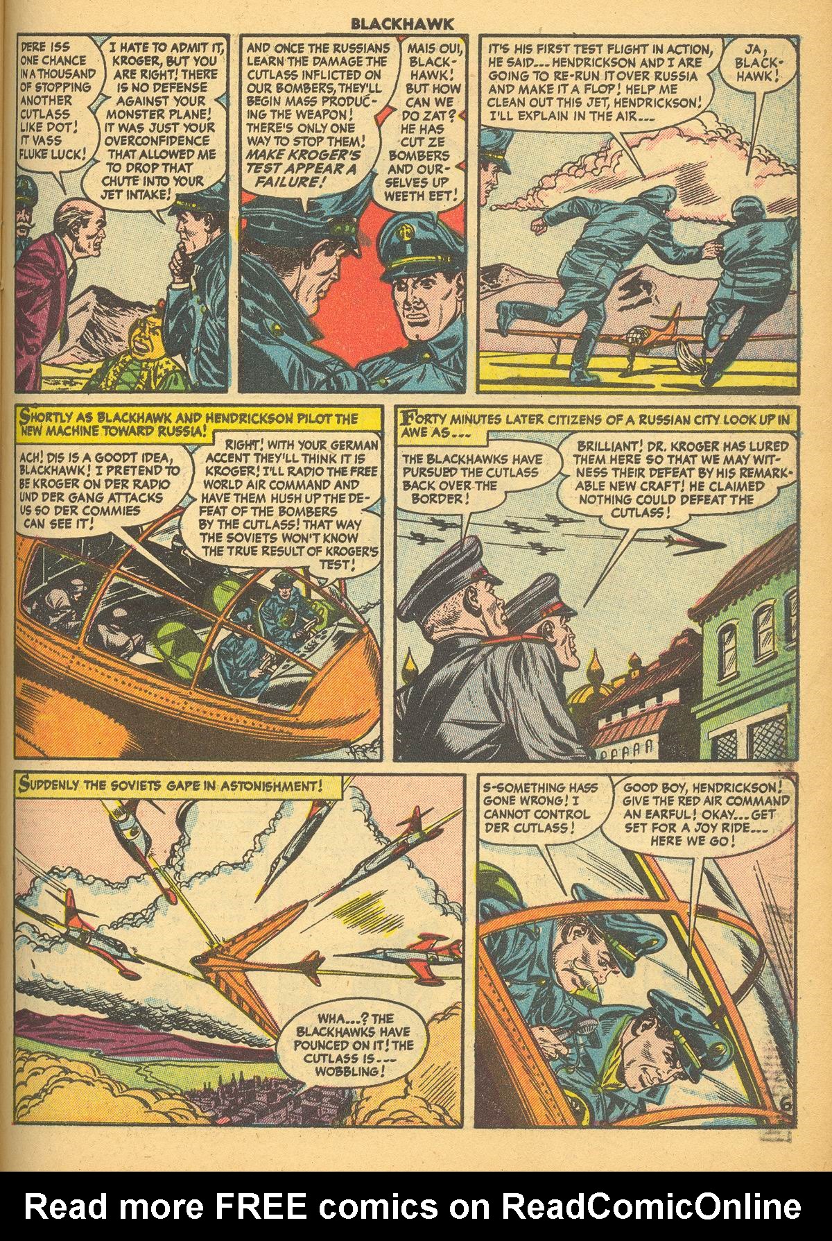 Read online Blackhawk (1957) comic -  Issue #92 - 31