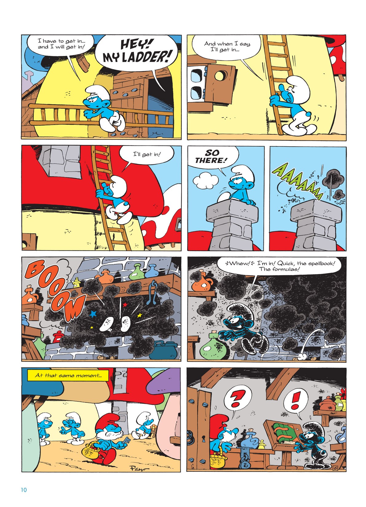 Read online The Smurfs comic -  Issue #8 - 10