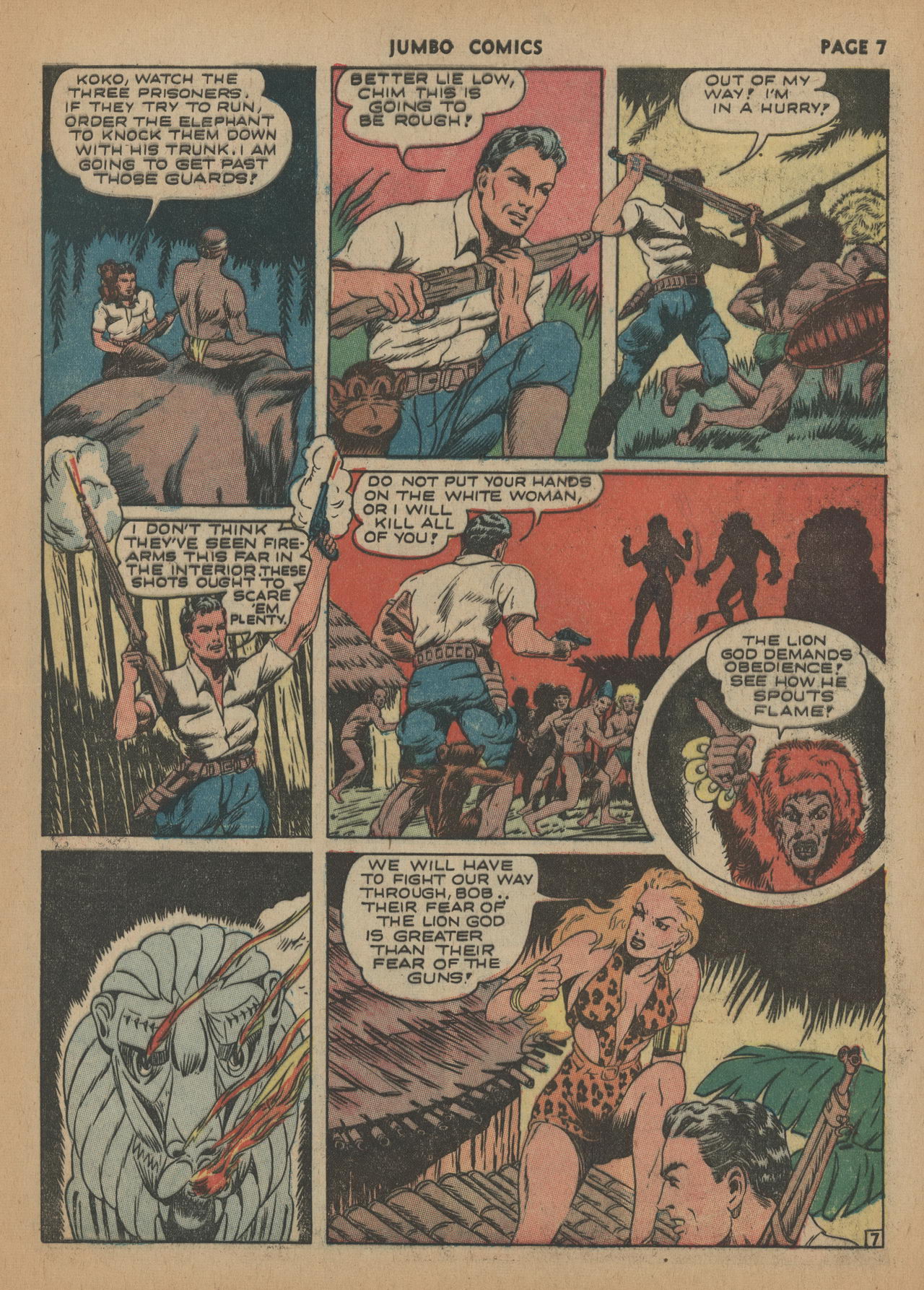 Read online Jumbo Comics comic -  Issue #41 - 9
