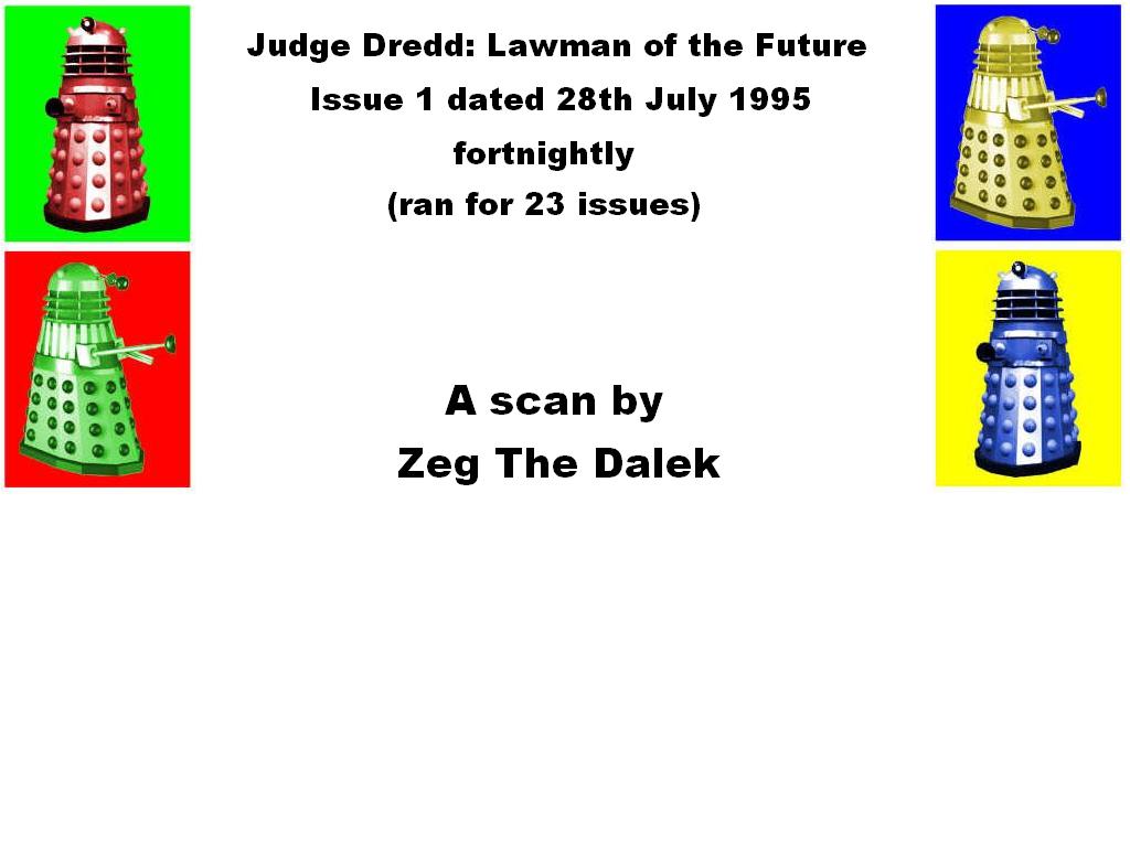 Read online Judge Dredd Lawman of the Future comic -  Issue #1 - 38