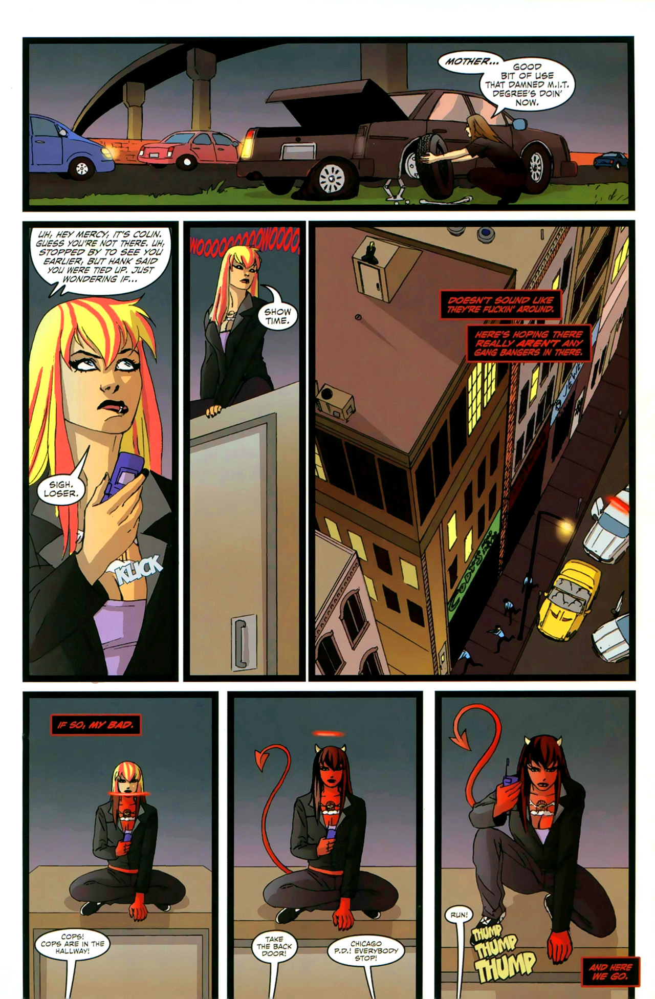 Read online Mercy Sparx (2008) comic -  Issue #2 - 14
