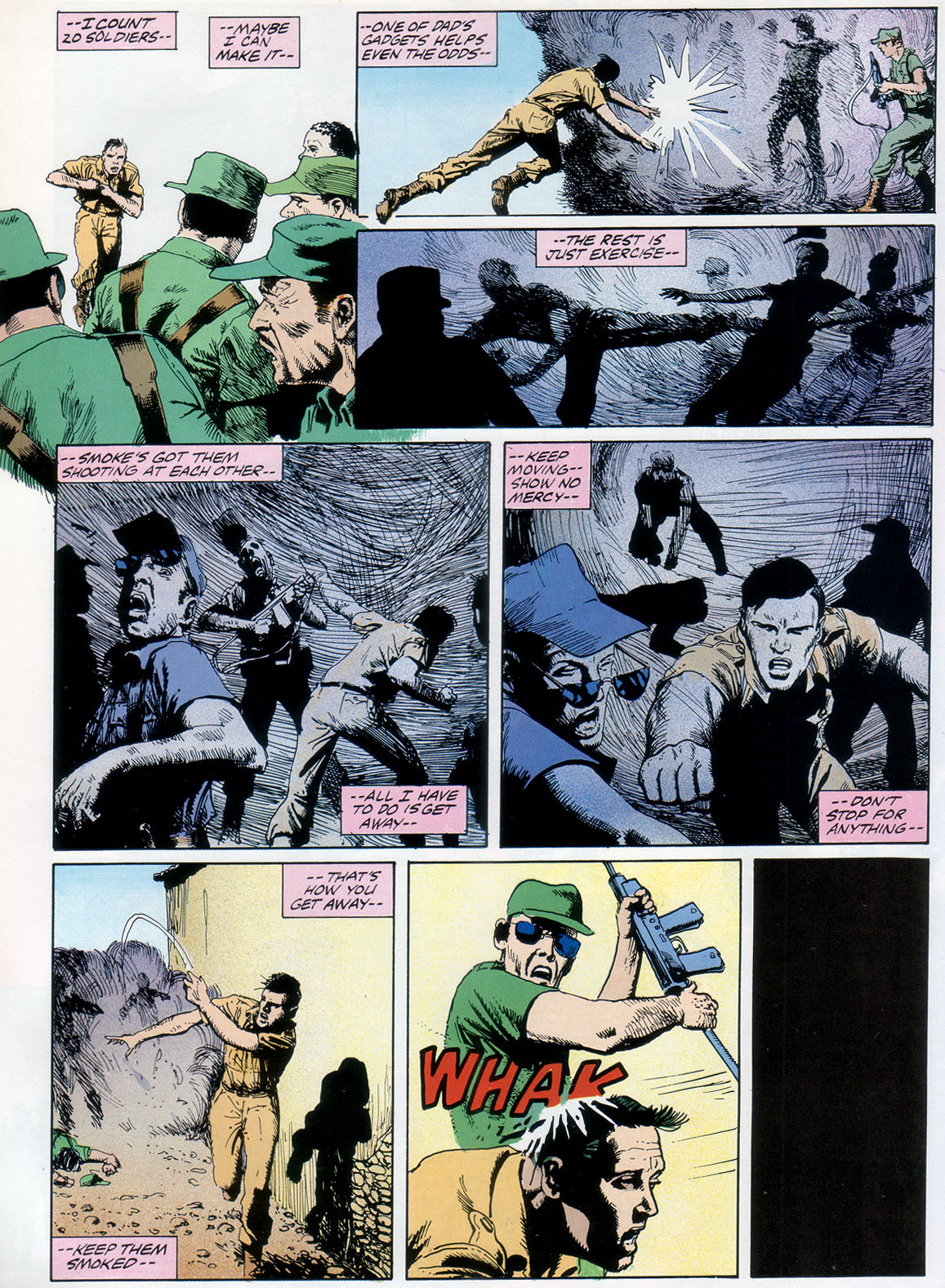 Marvel Graphic Novel issue 57 - Rick Mason - The Agent - Page 54