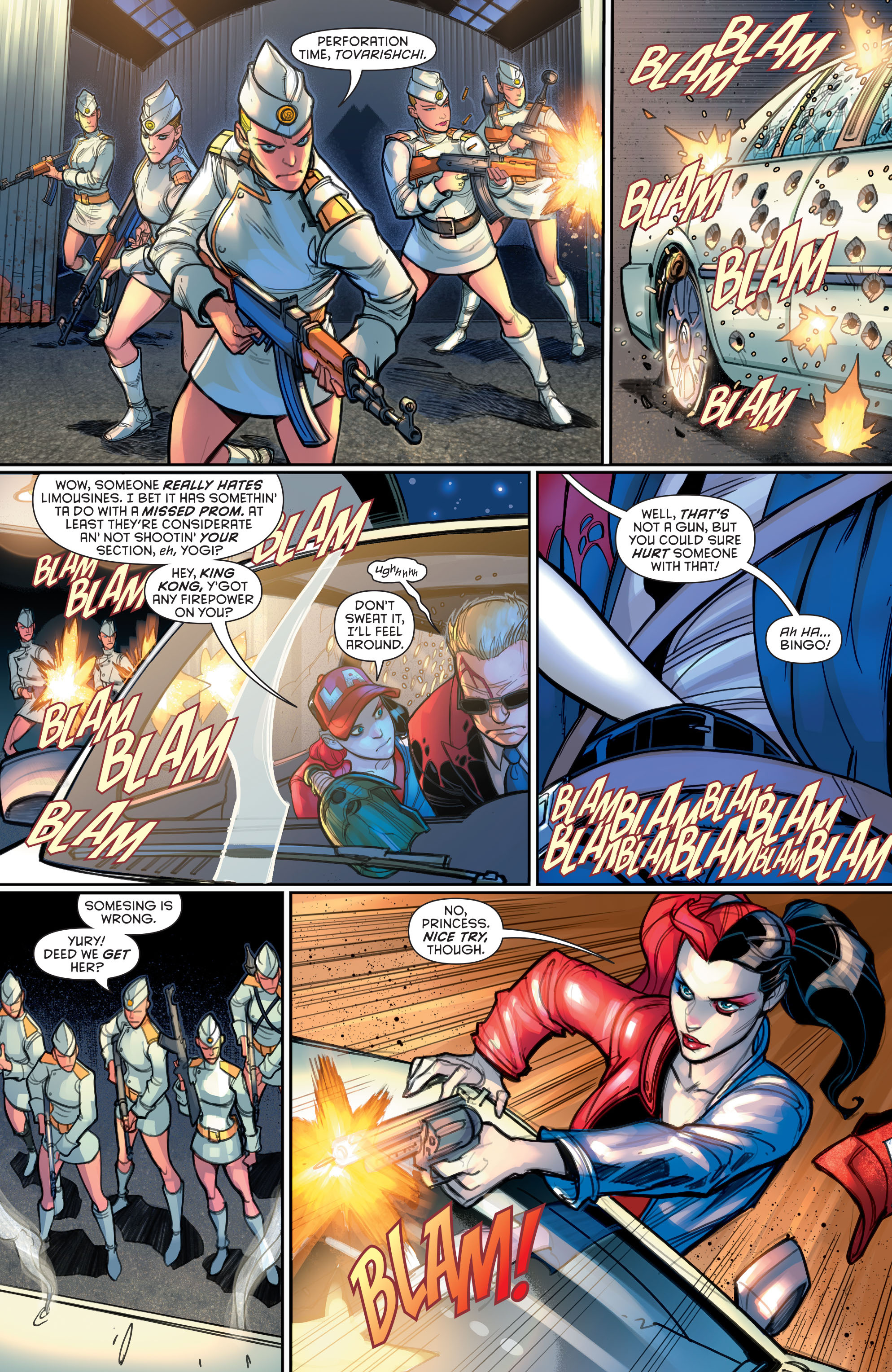 Read online Harley Quinn (2014) comic -  Issue #22 - 12