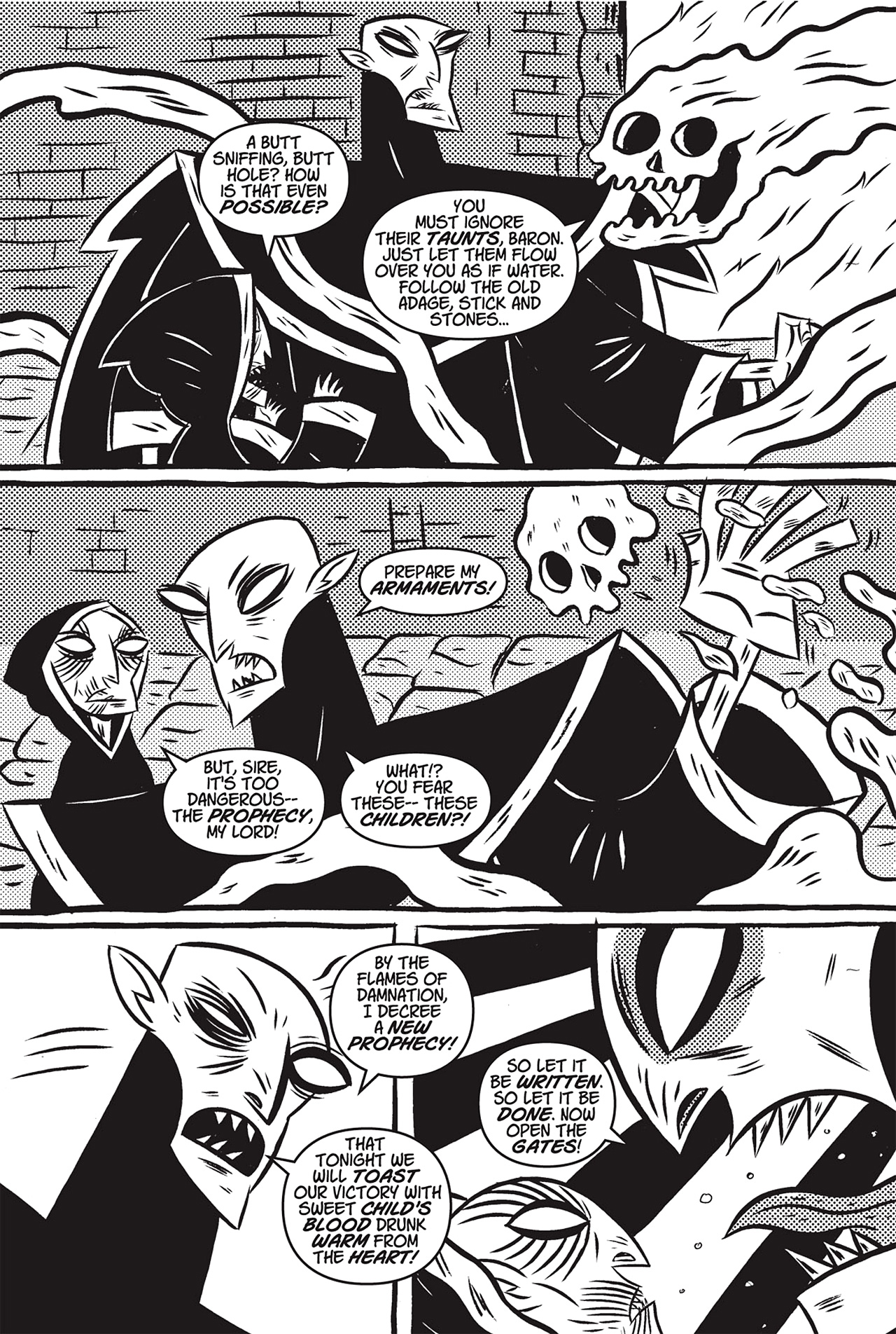 Read online Black Metal comic -  Issue #1 - 147