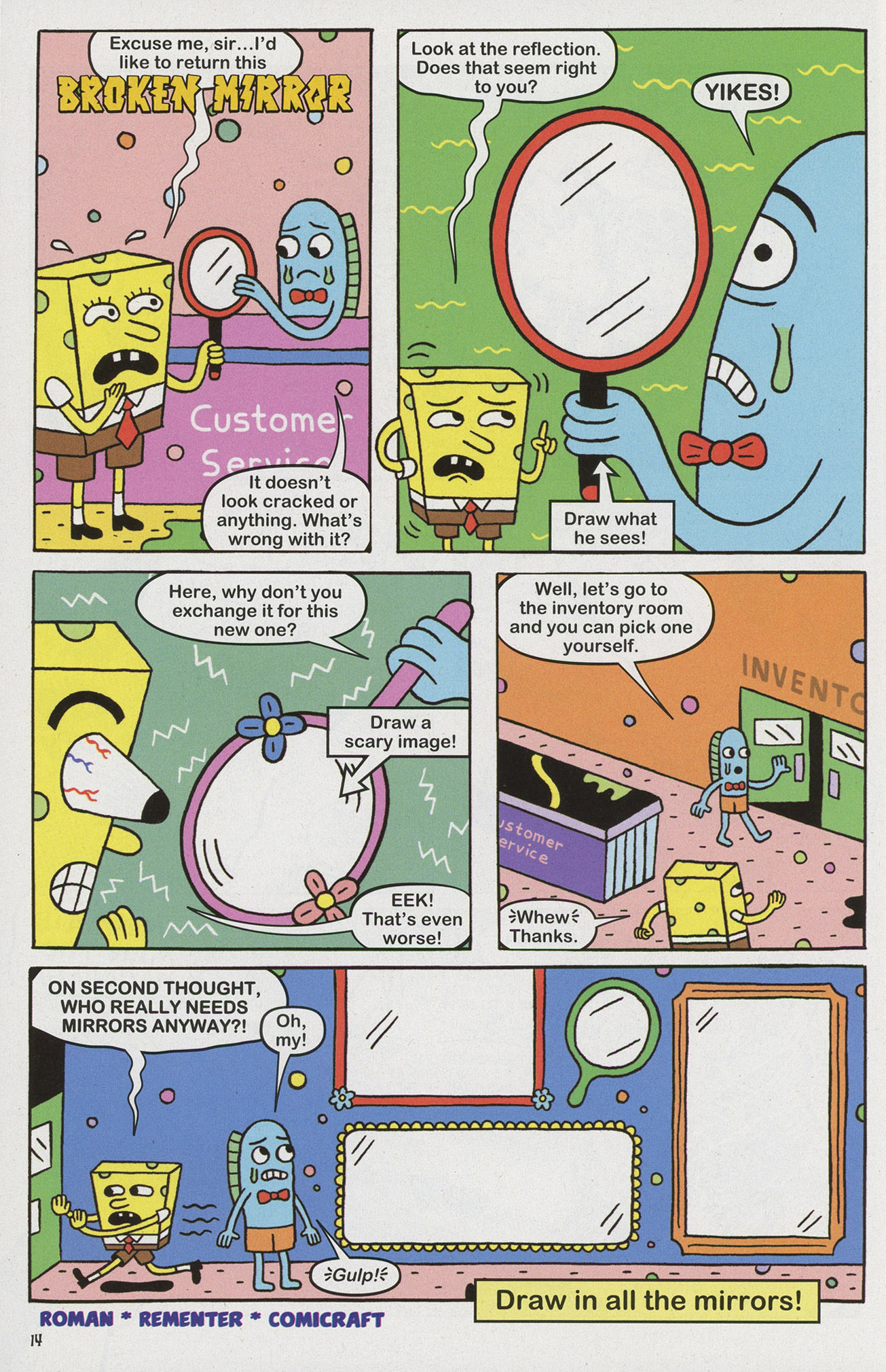 Read online SpongeBob Comics comic -  Issue #13 - 16