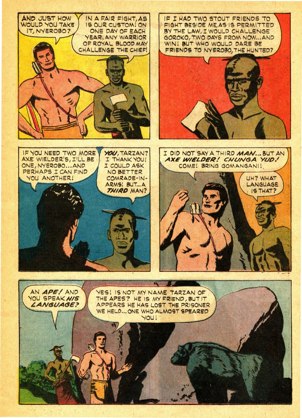 Read online Tarzan (1962) comic -  Issue #145 - 24
