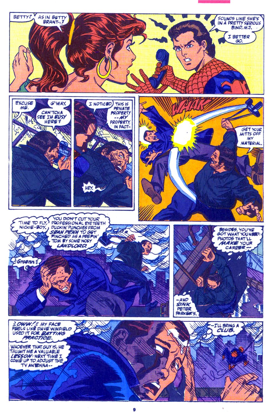 Read online Web of Spider-Man (1985) comic -  Issue #63 - 8