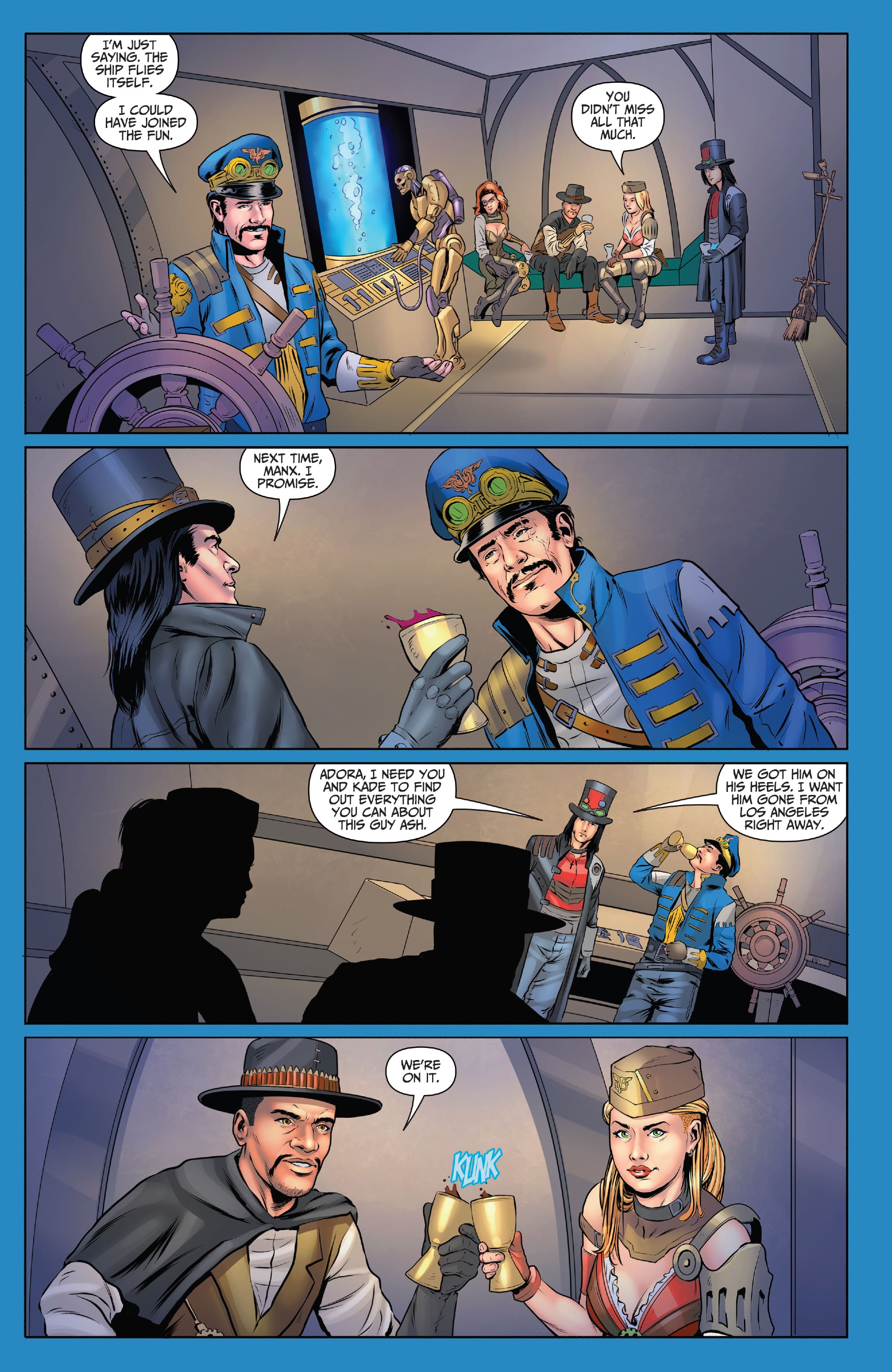 Read online Grimm Universe Presents Quarterly: Steampunk comic -  Issue # TPB - 14