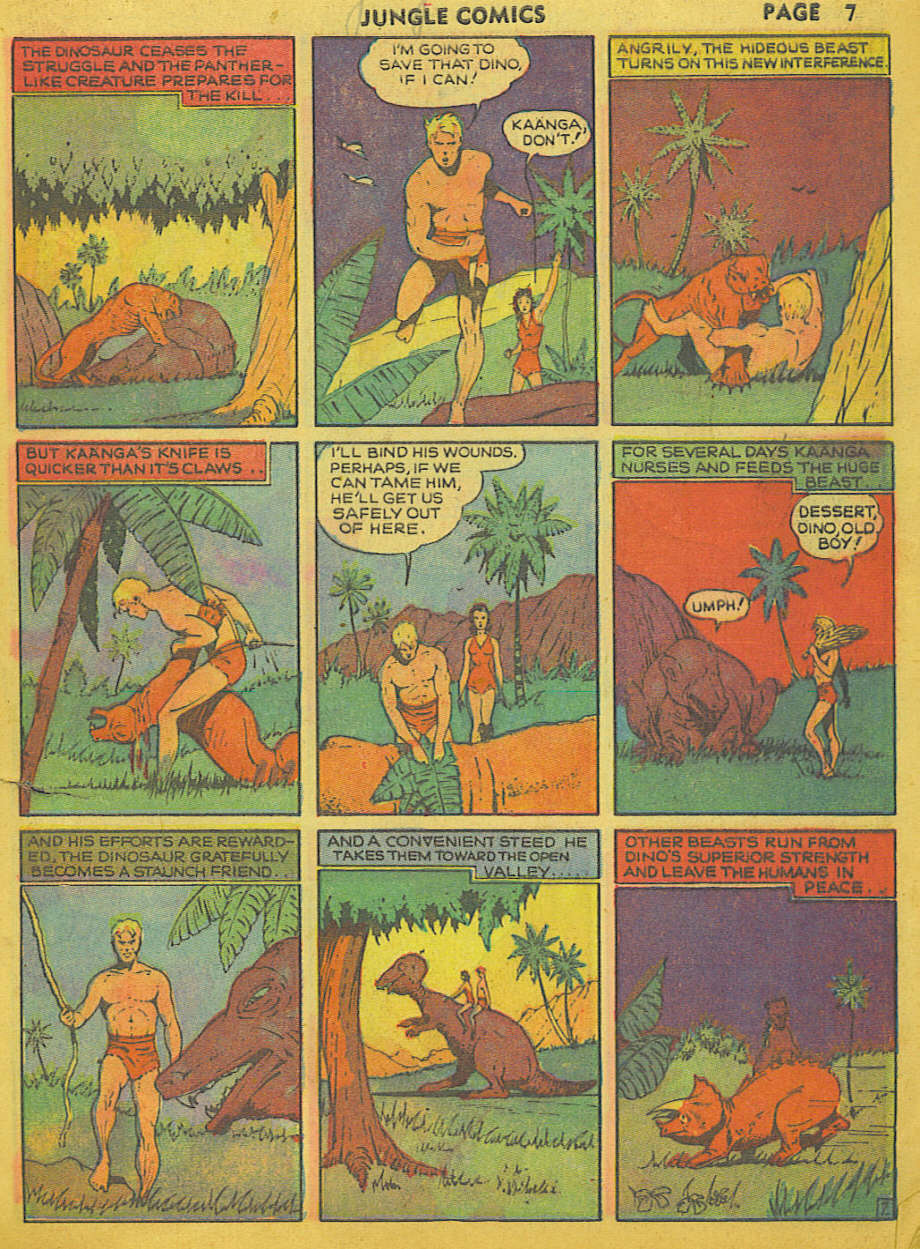 Read online Jungle Comics comic -  Issue #11 - 10