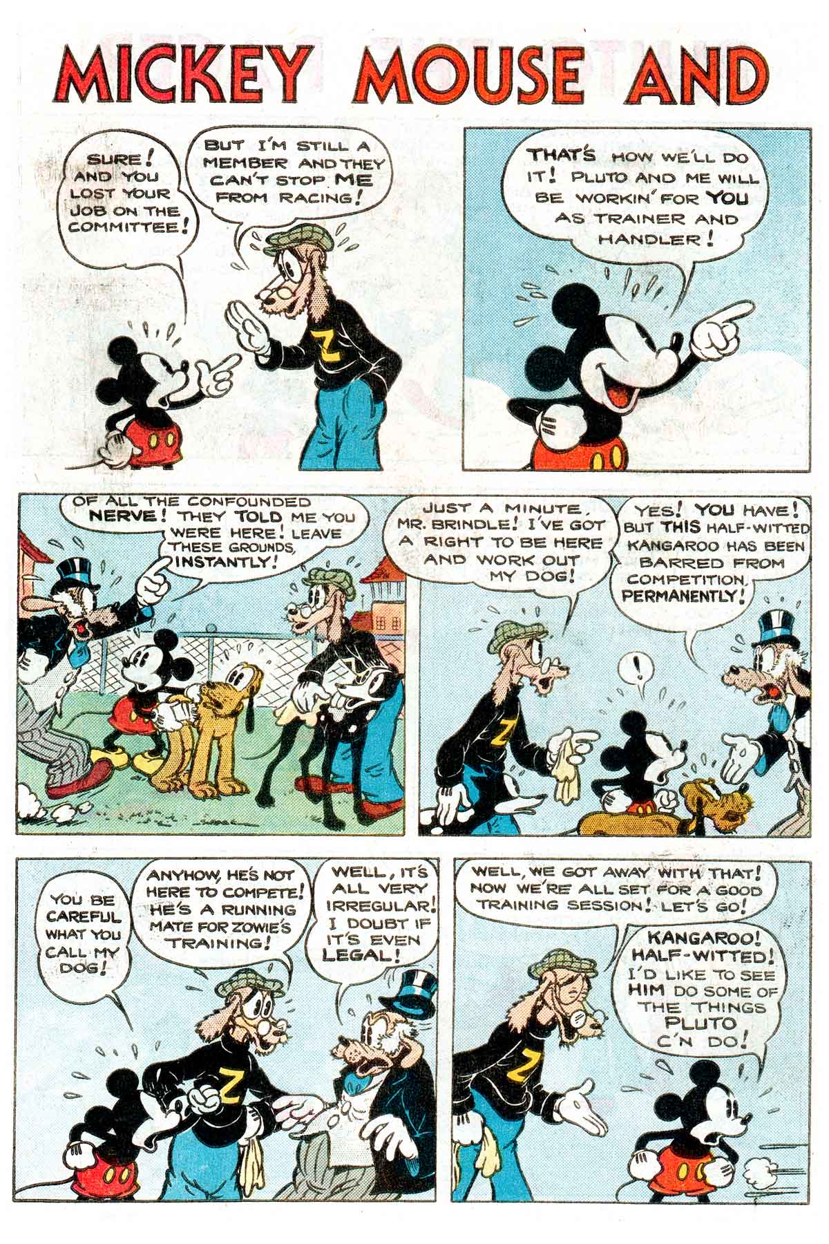 Read online Walt Disney's Mickey Mouse comic -  Issue #235 - 16