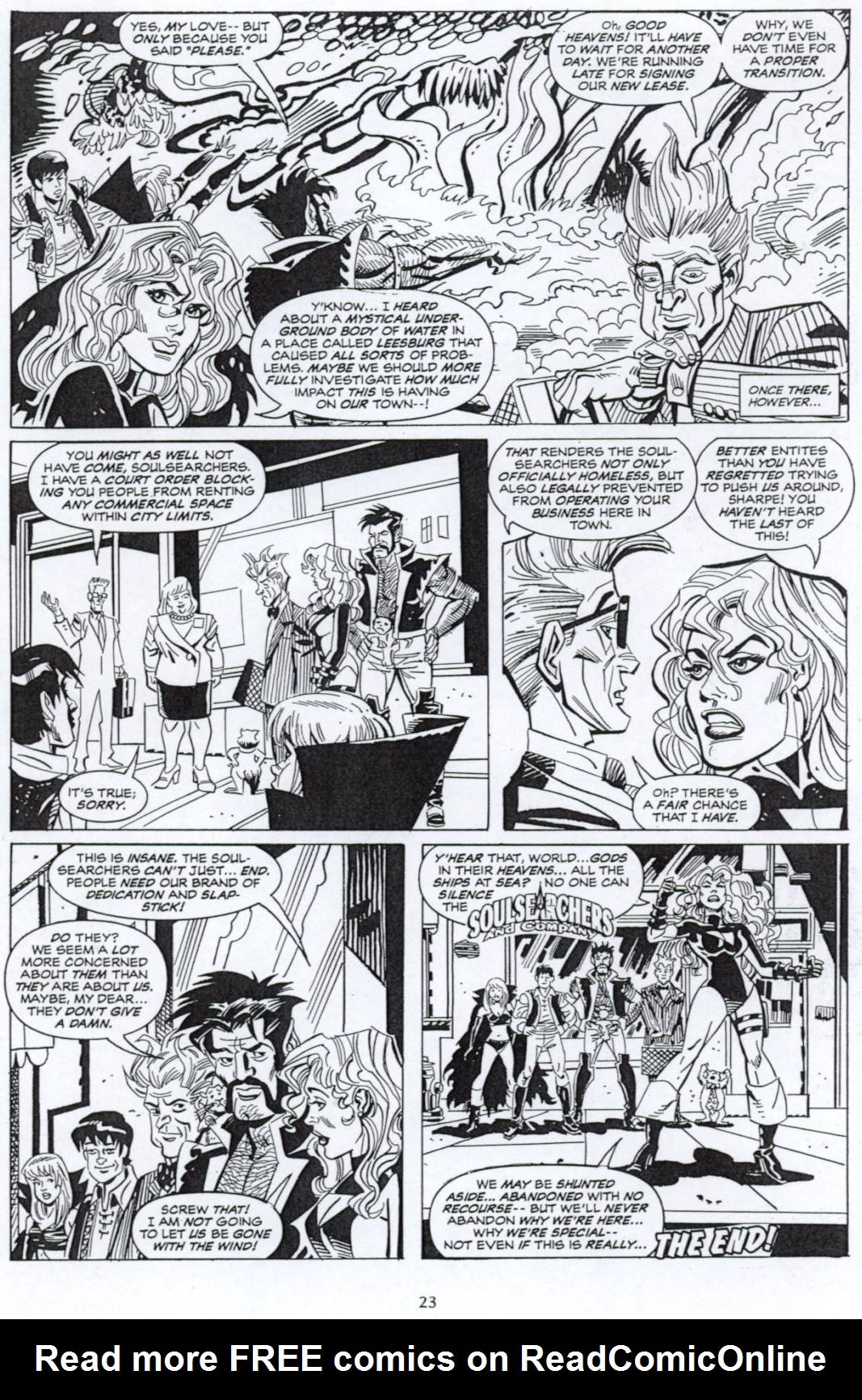 Read online Soulsearchers and Company comic -  Issue #77 - 23