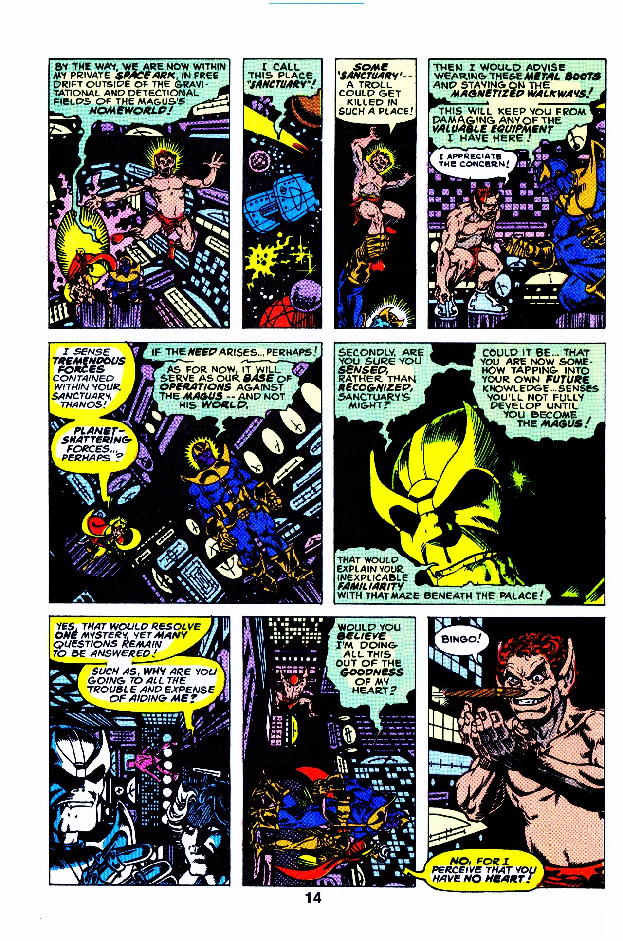 Read online Warlock (1992) comic -  Issue #3 - 16