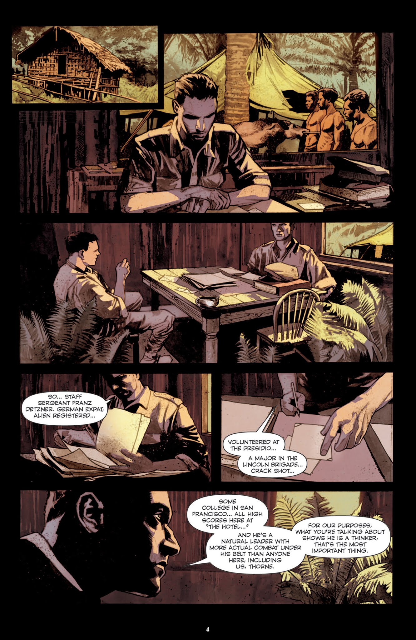 Read online Fever Ridge: A Tale of MacArthur's Jungle War comic -  Issue #3 - 6