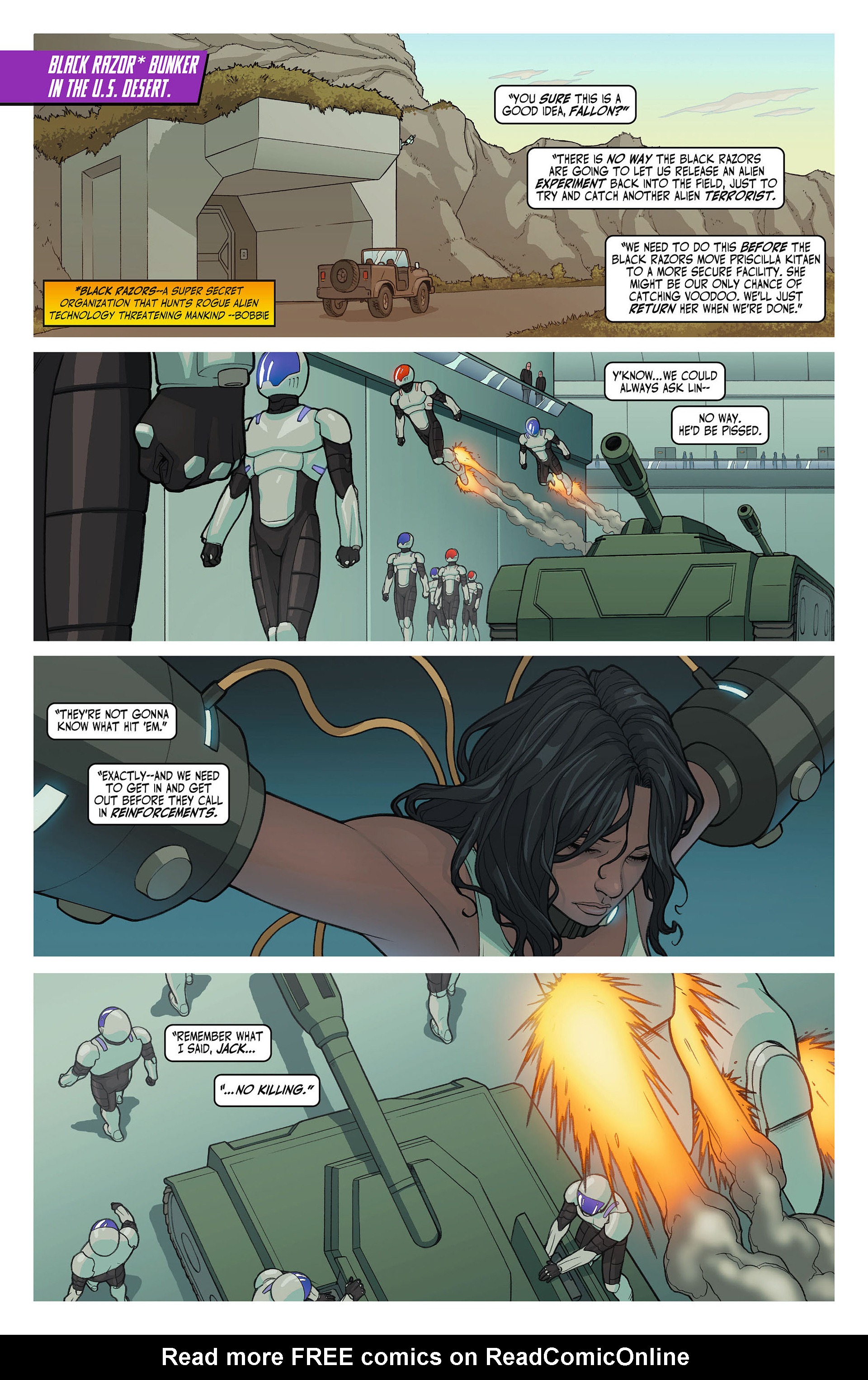 Read online Voodoo (2011) comic -  Issue #6 - 4