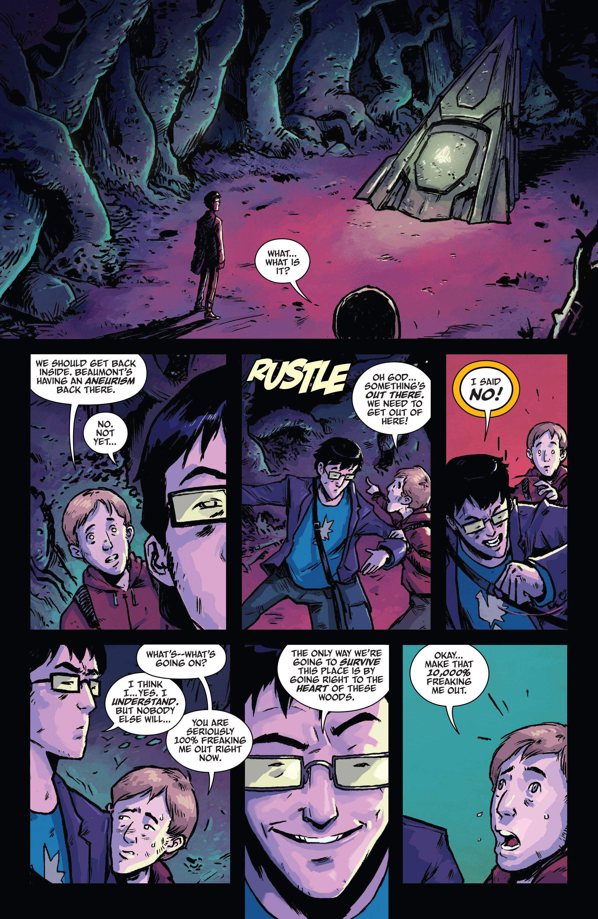 Read online The Woods comic -  Issue #1 - 16