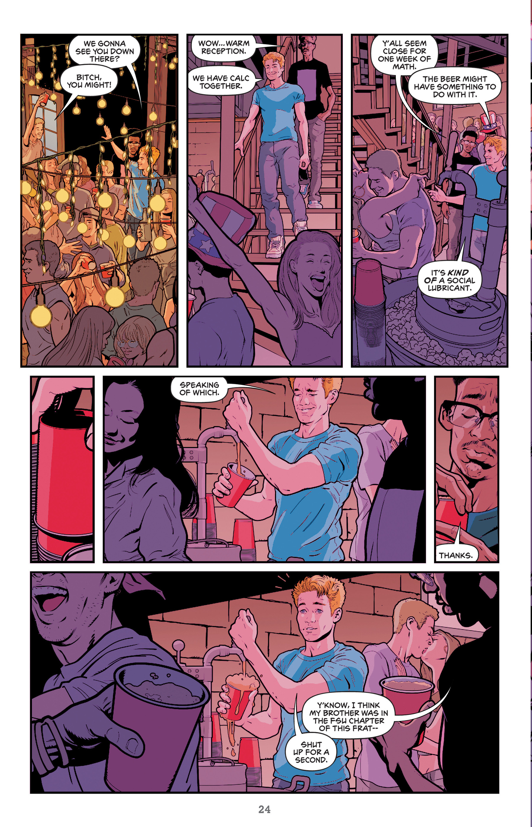 Read online Fraternity (2022) comic -  Issue # TPB - 25
