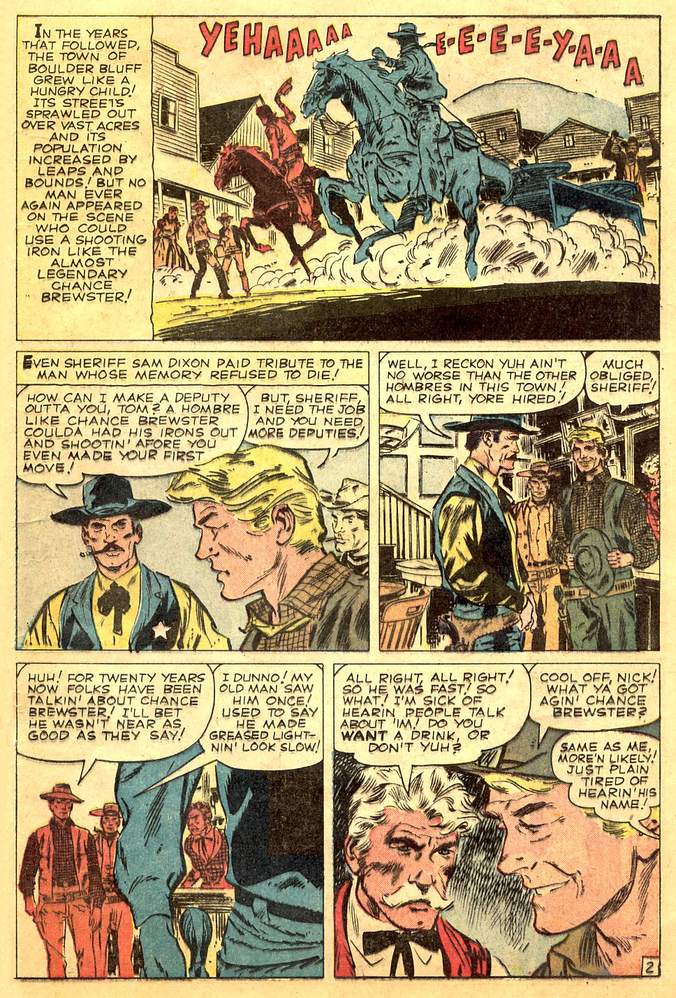 Read online Gunsmoke Western comic -  Issue #63 - 21