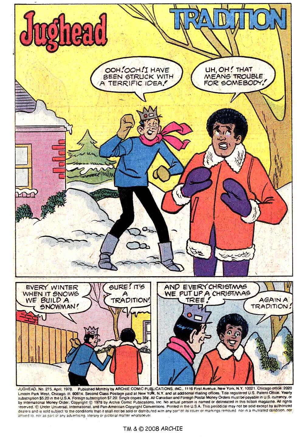 Read online Jughead (1965) comic -  Issue #275 - 3