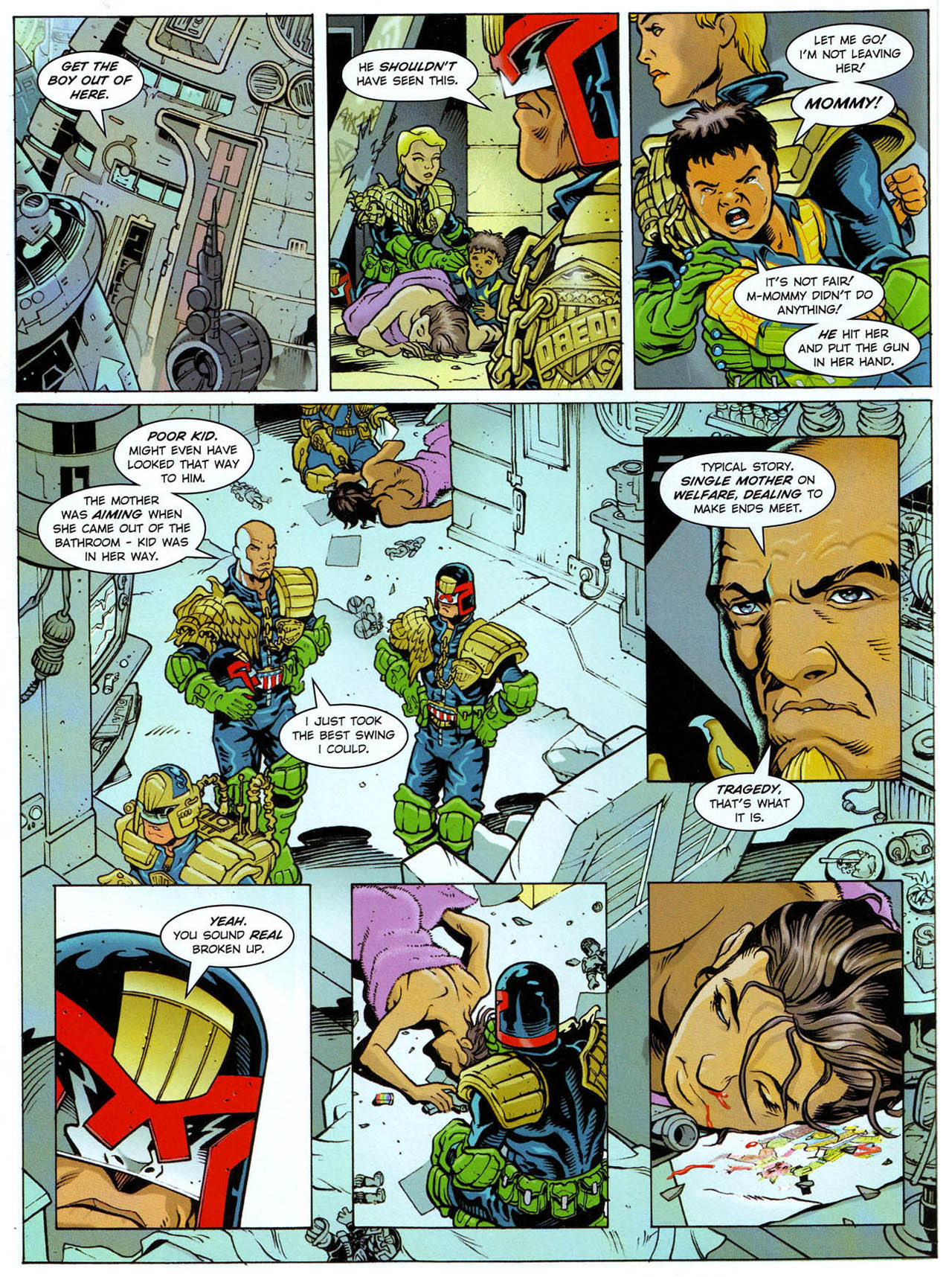Read online Judge Dredd Megazine (vol. 3) comic -  Issue #74 - 7