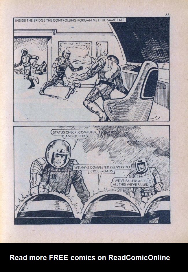 Read online Starblazer comic -  Issue #27 - 63