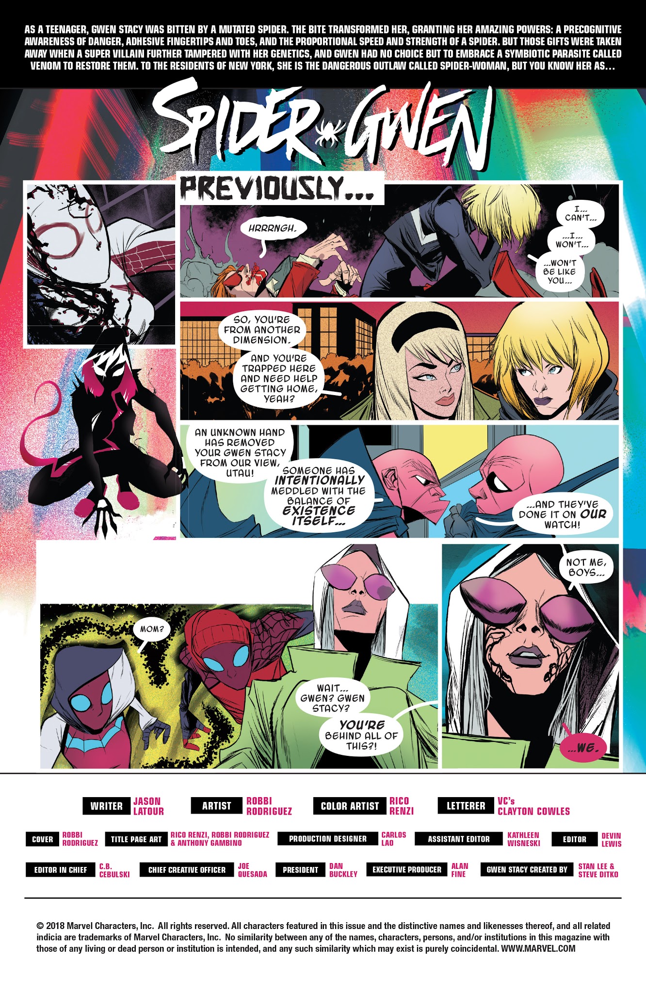 Read online Spider-Gwen [II] comic -  Issue #31 - 2