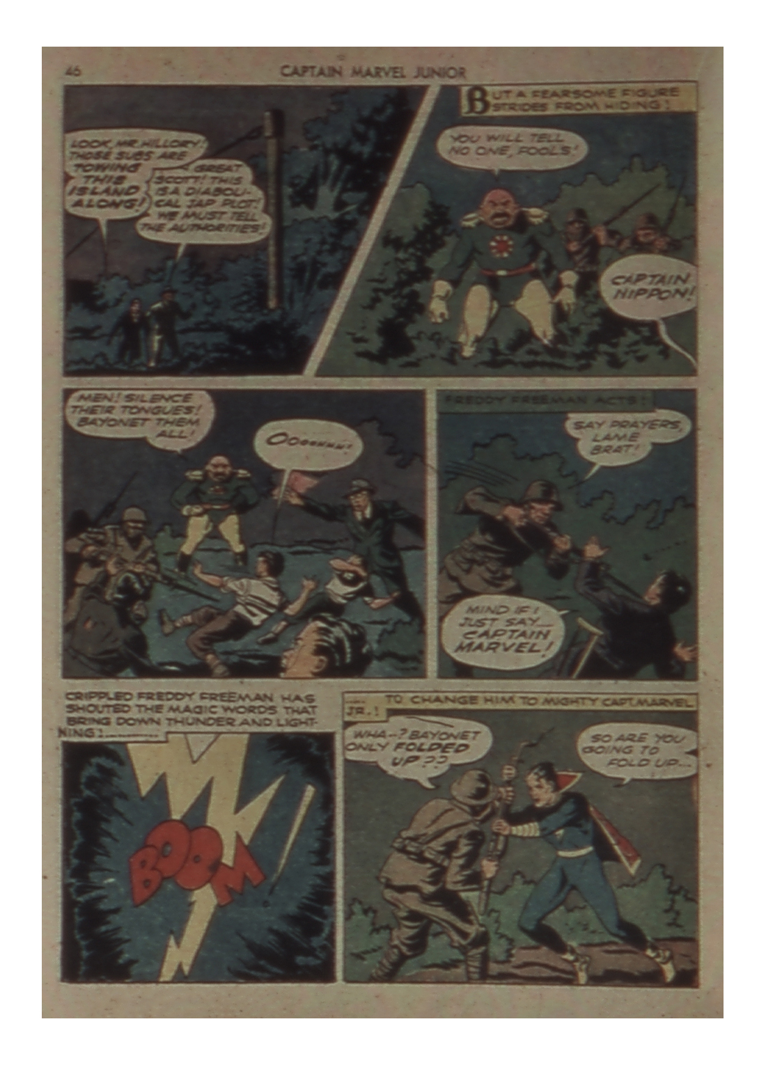Read online Captain Marvel, Jr. comic -  Issue #4 - 47