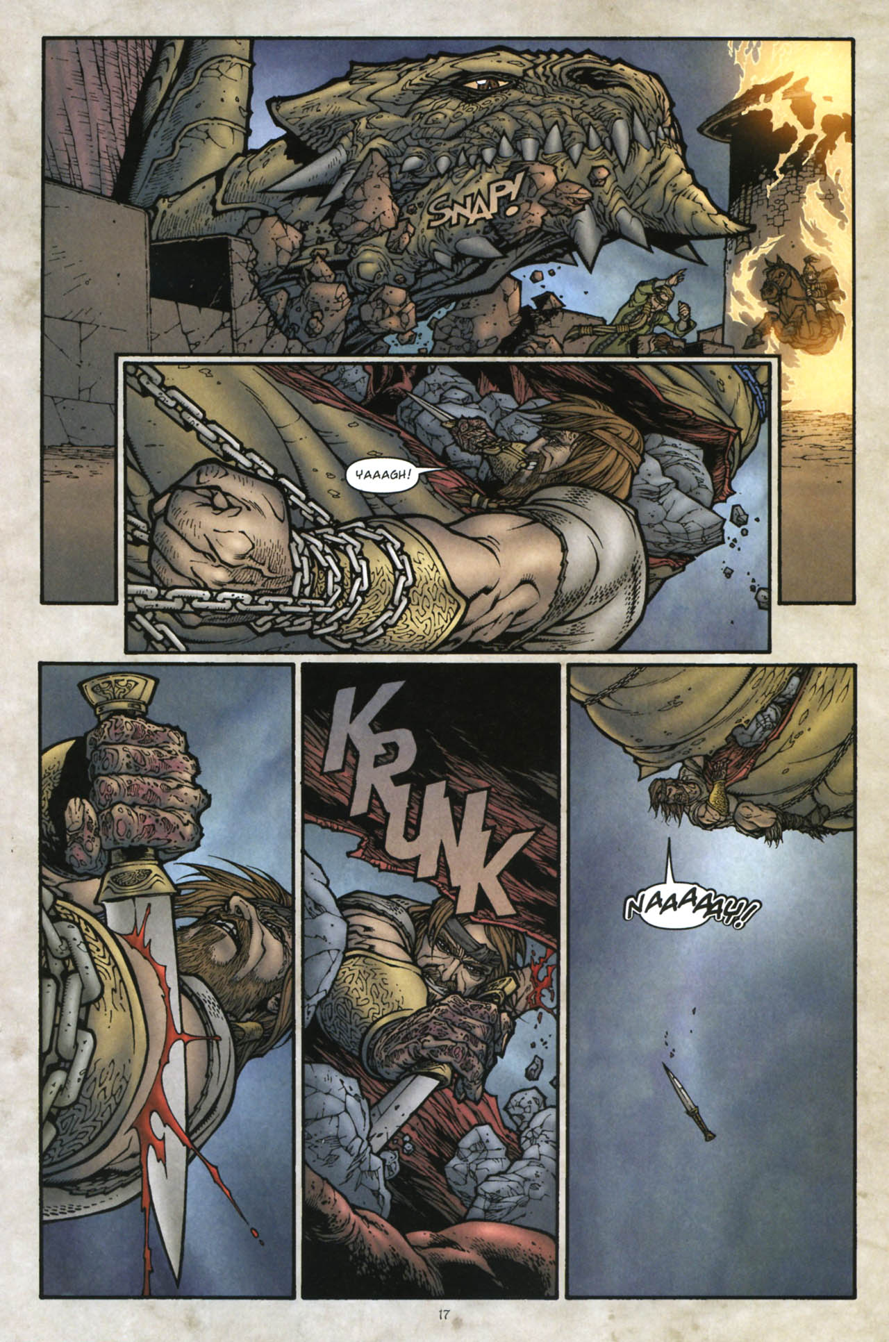 Read online Beowulf (2007) comic -  Issue #4 - 19