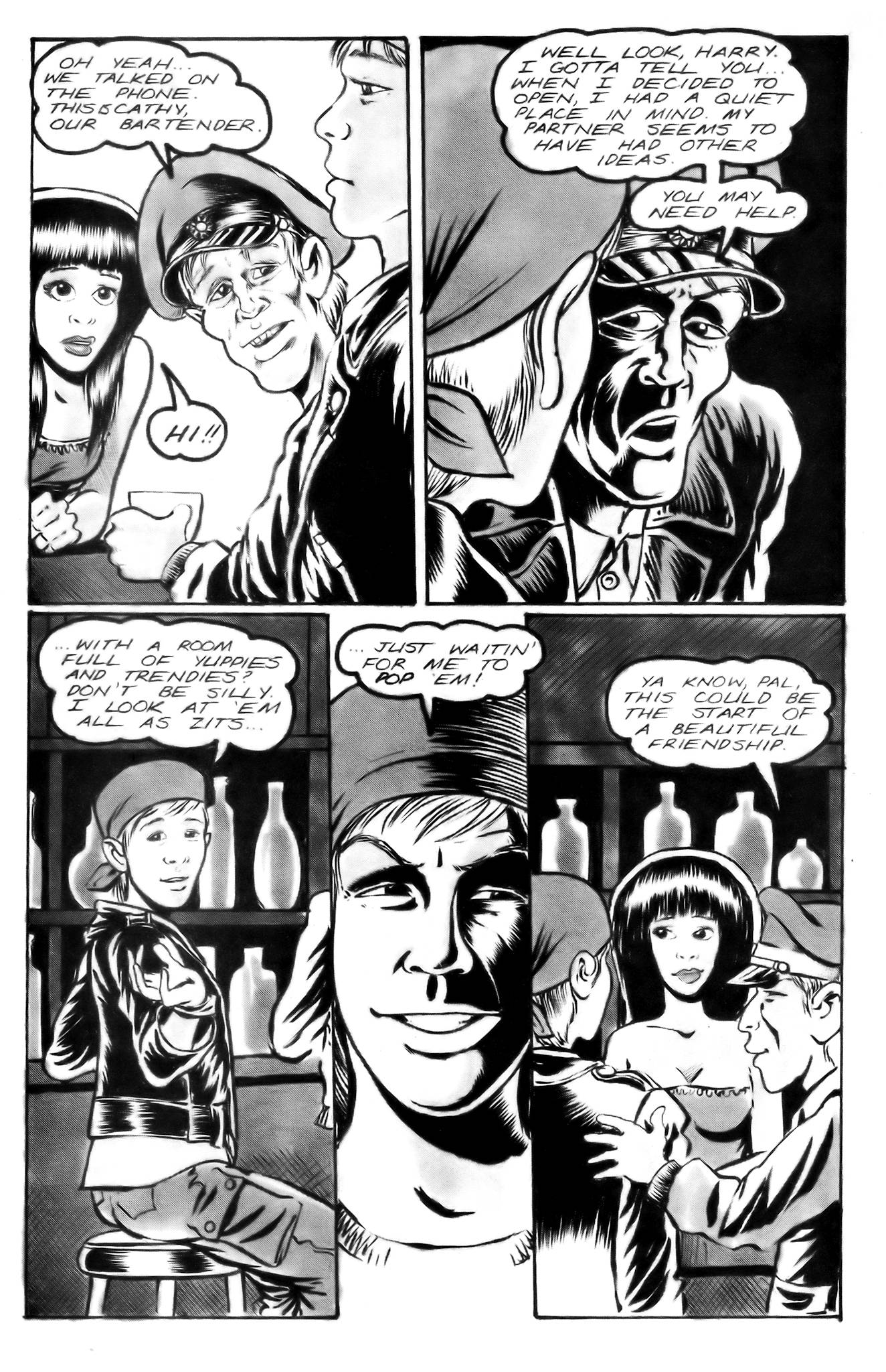 Read online Leather & Lace (1989) comic -  Issue #9 - 6