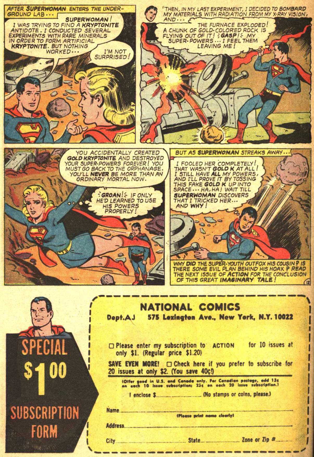 Read online Action Comics (1938) comic -  Issue #332 - 32